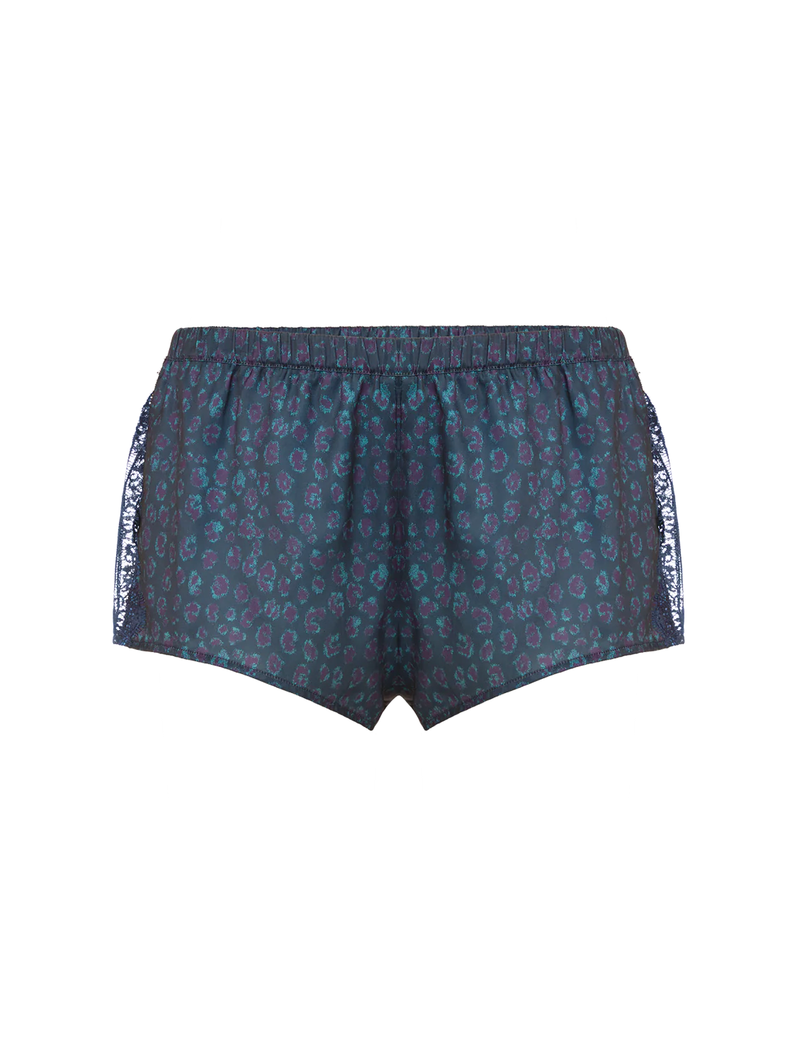 Satin Secrets Short - Feline Blue - Image 6