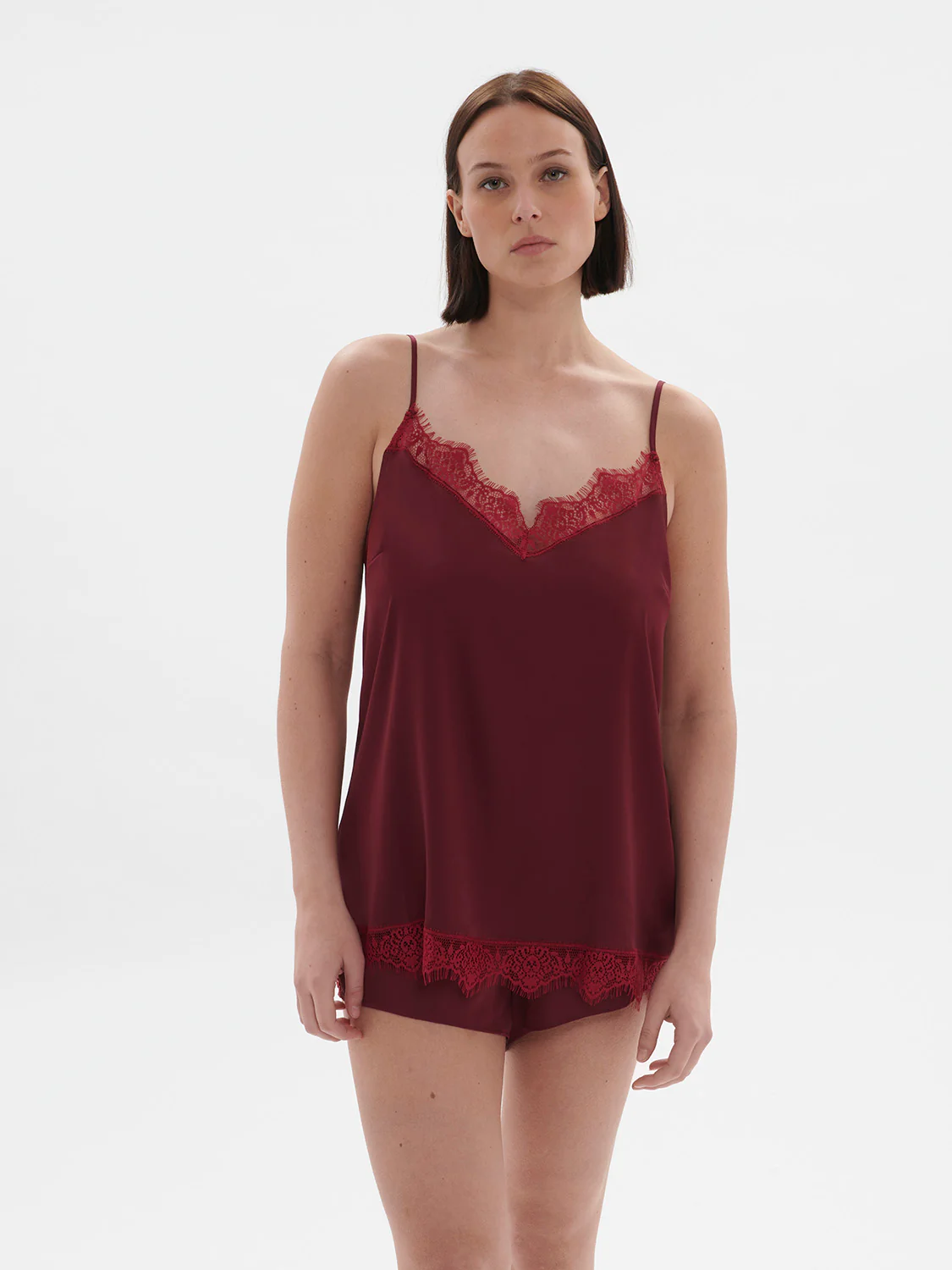 Satin Secrets Short - Spinel Red - Image 9