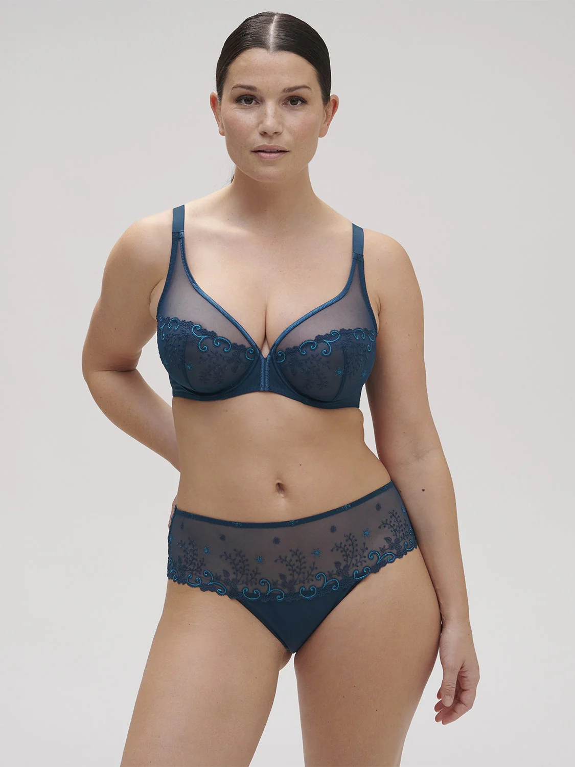 Delice Full Coverage Plunge - Prestige Blue - Image 11