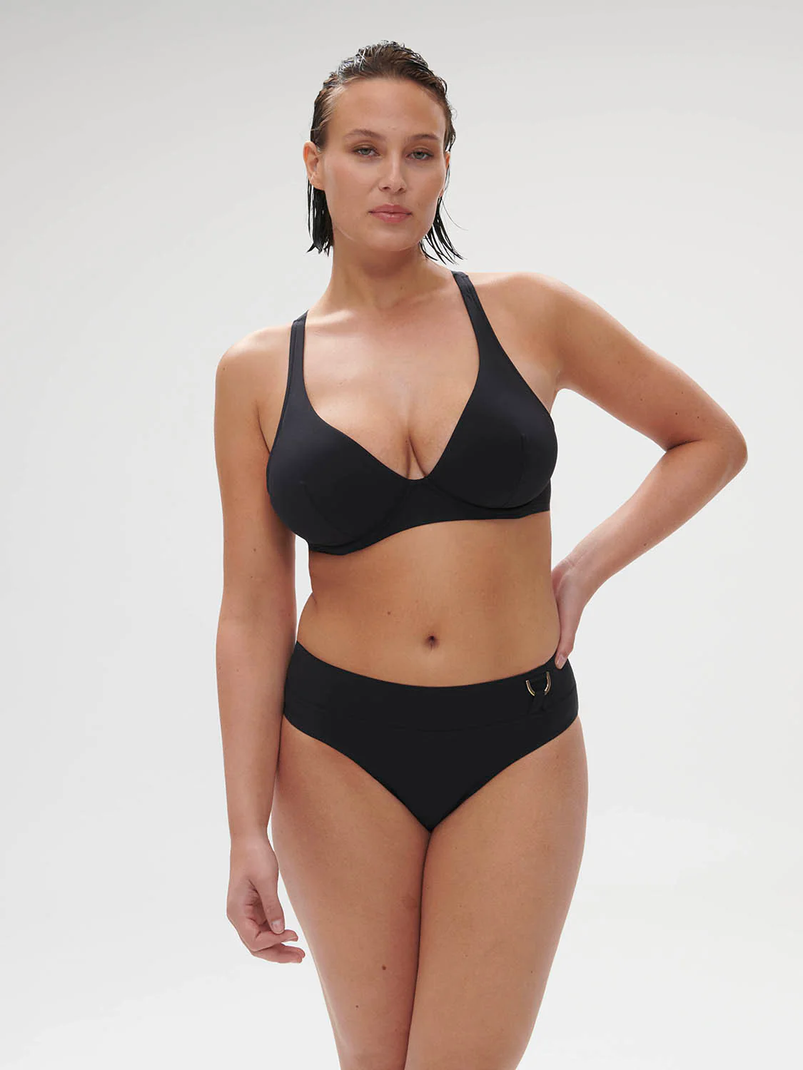 Palmeraie Retro Brief - Black - Image 9