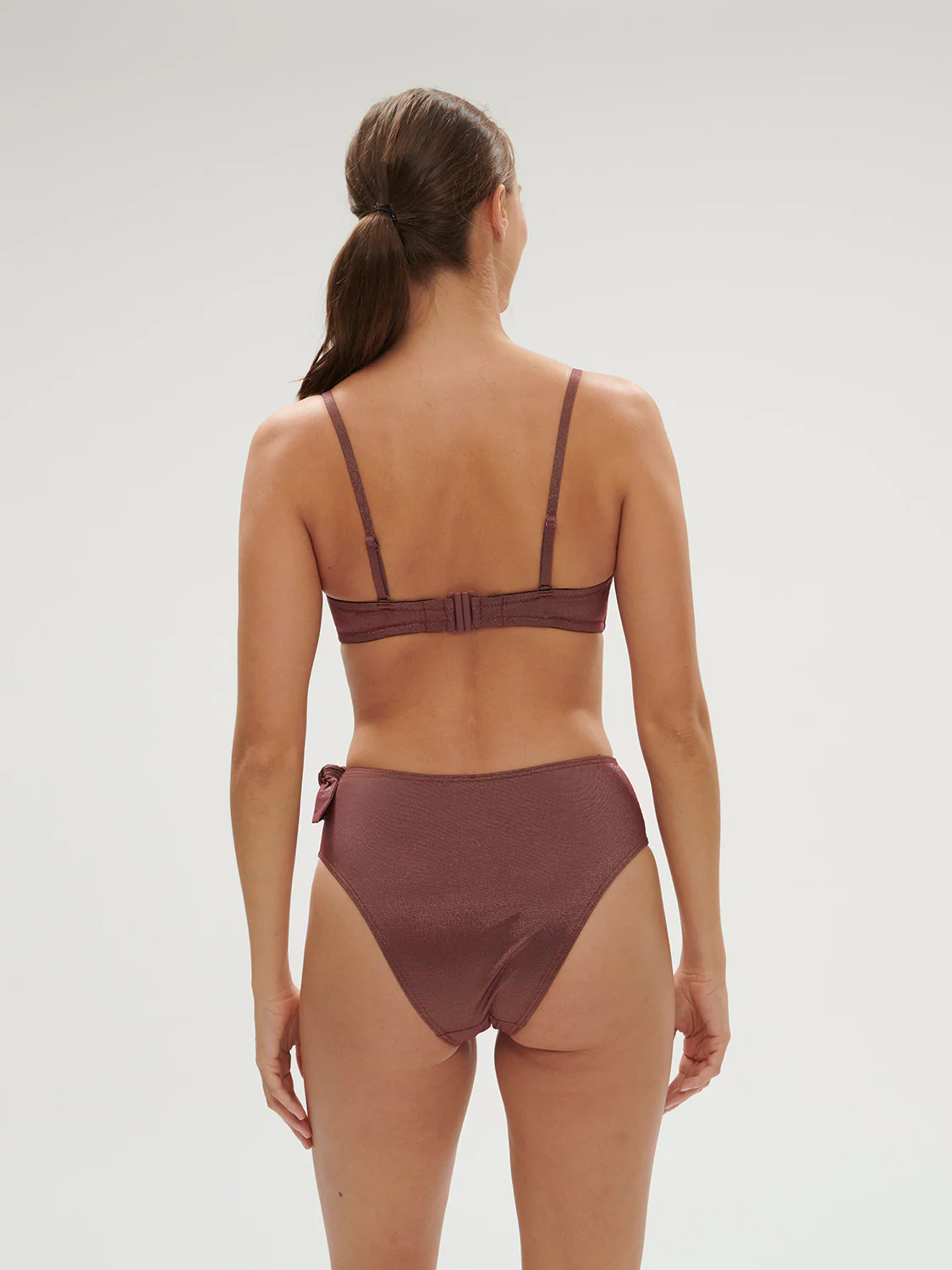 Daphné Retro Brief - Lurex Dark Purple - Image 9