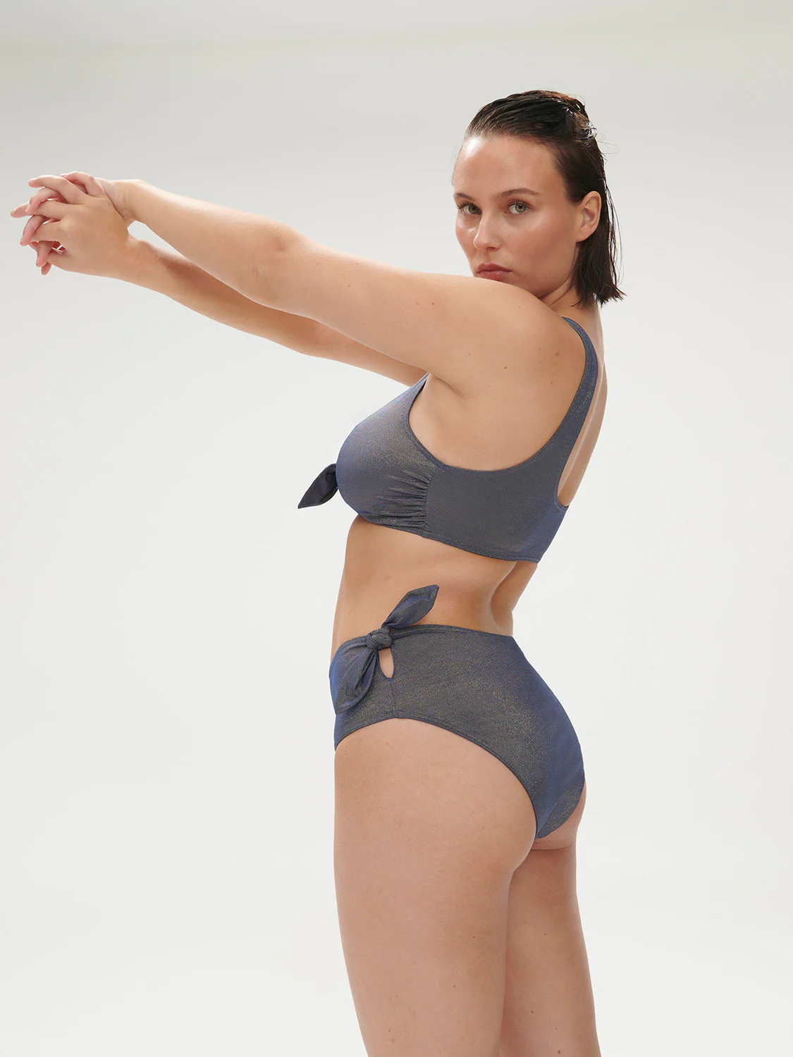 Daphné Retro Brief - Lurex Midnight - Image 9