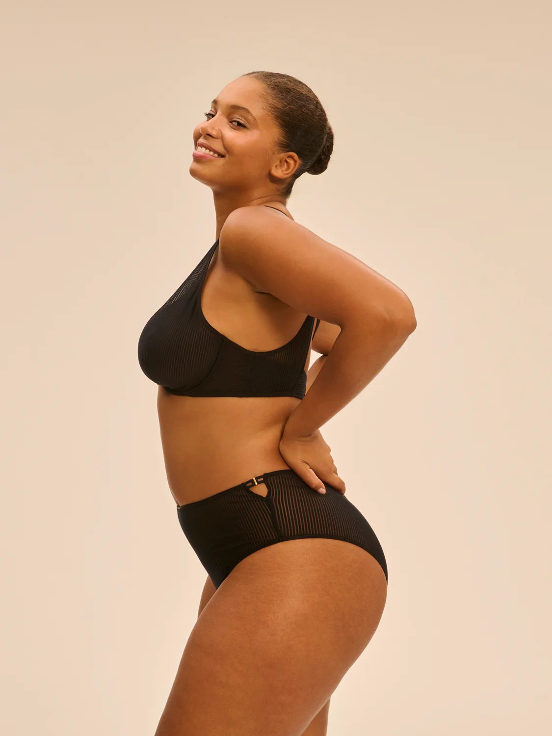 Angele Retro Brief - Black - Image 9