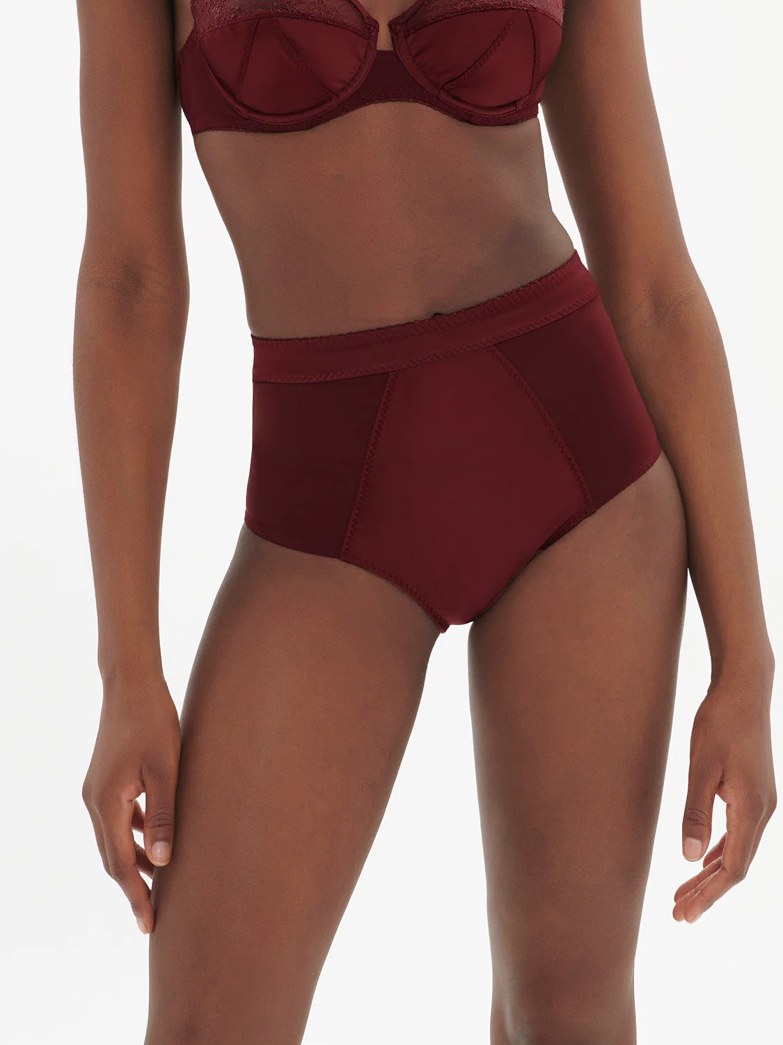 Eve Retro Brief - Dark Red