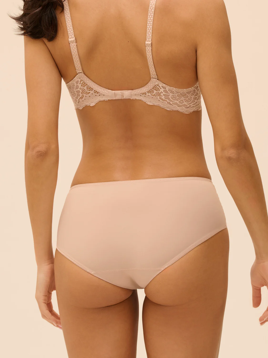 Caresse Retro Brief - Peau Rose - Image 2