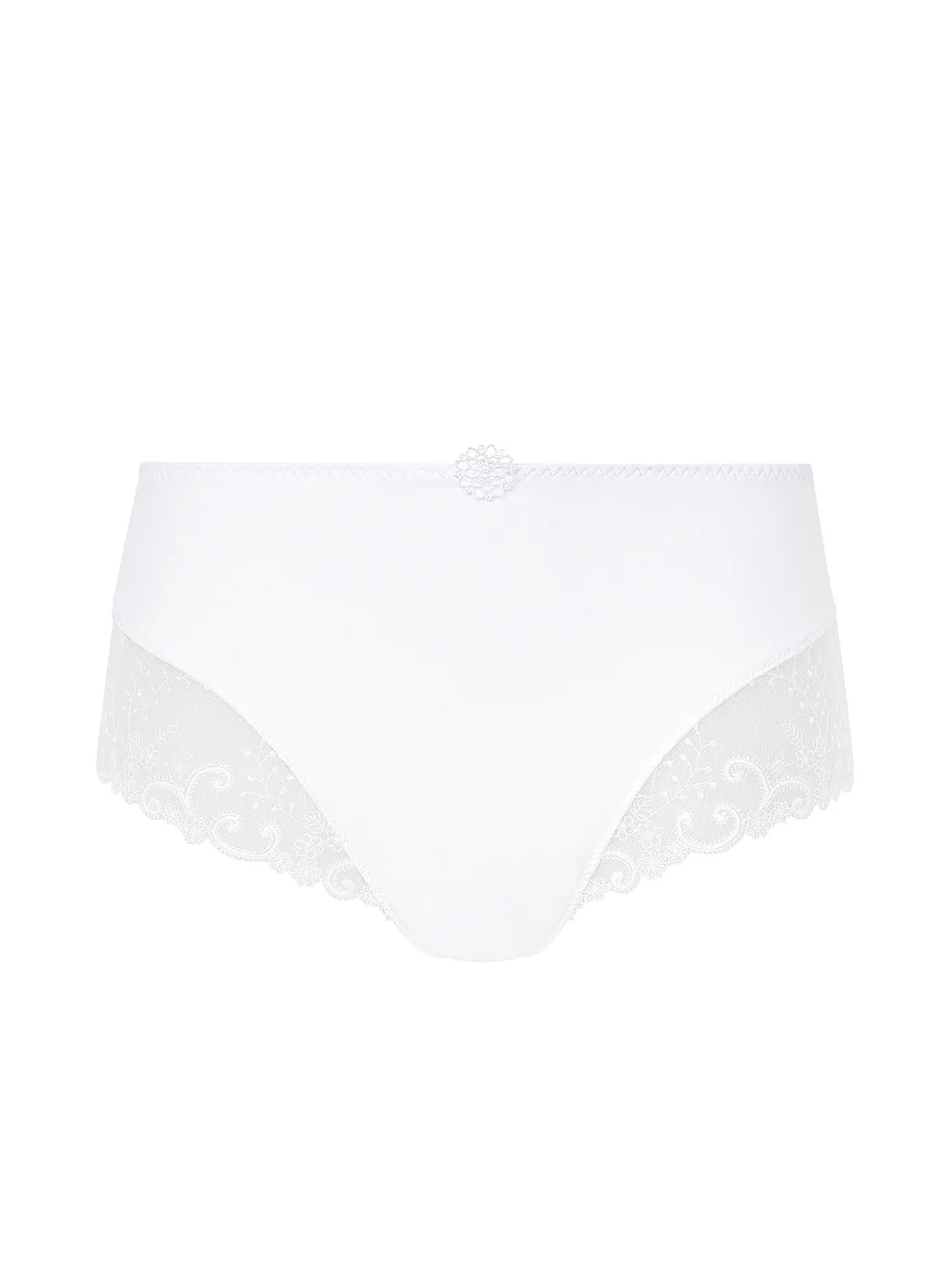 Delice Retro Brief - White - Image 6