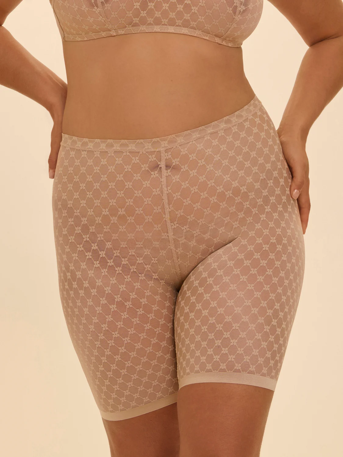 Plume Shaper Shorts - Peau Rose - Image 6