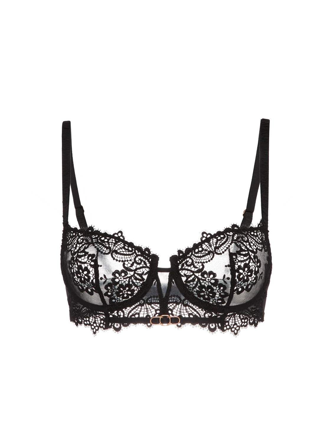Idole Sheer Demi - Black - Image 13