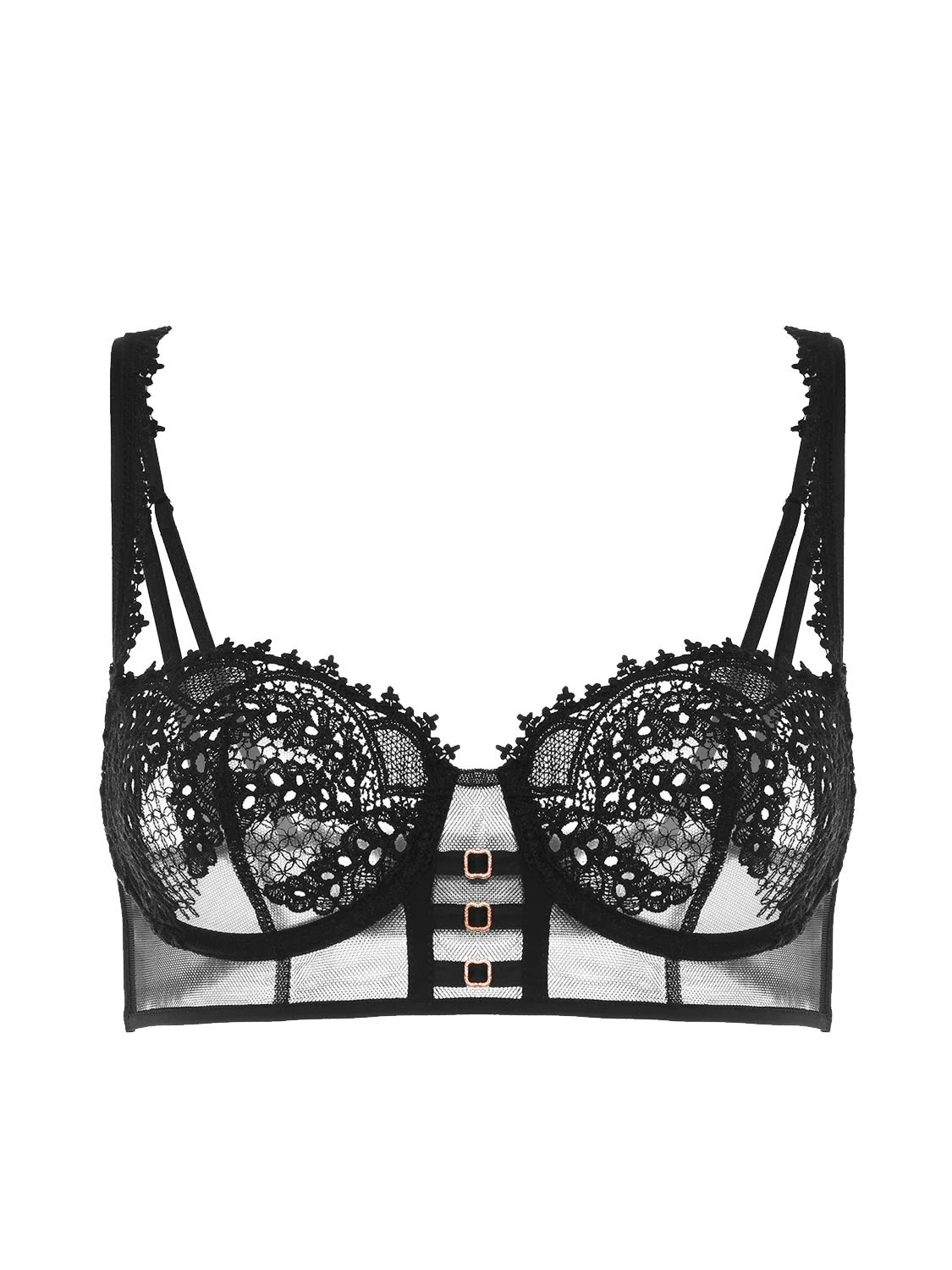 Mystic Sheer Demi - Black - Image 11