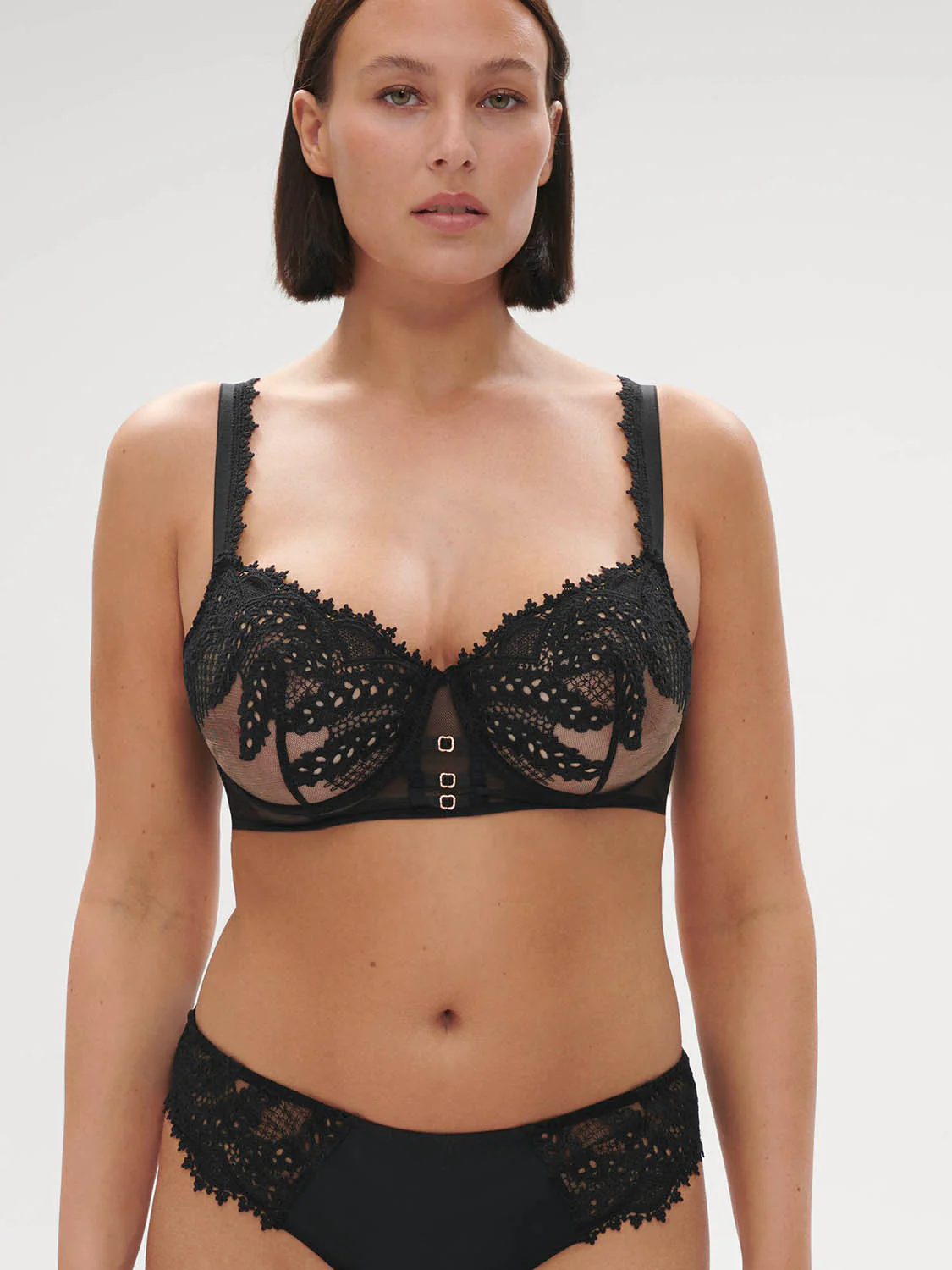 Mystic Sheer Demi - Black - Image 6