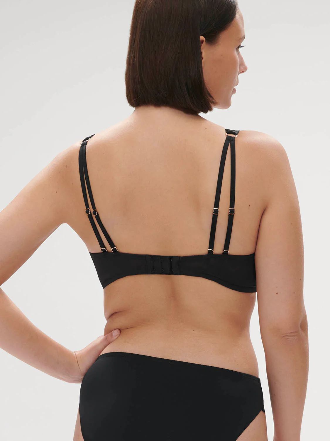 Mystic Sheer Demi - Black - Image 7