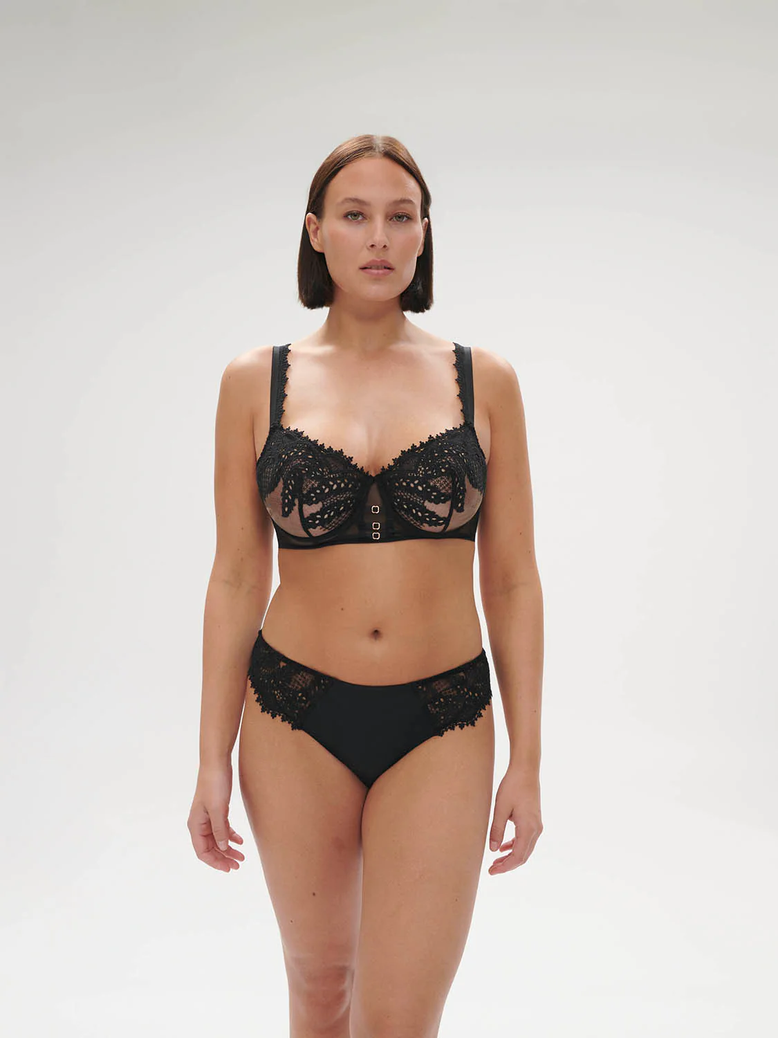 Mystic Sheer Demi - Black - Image 8