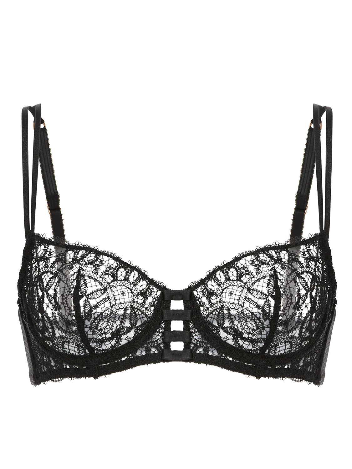 Symphonie Sheer Demi- Black - Image 13