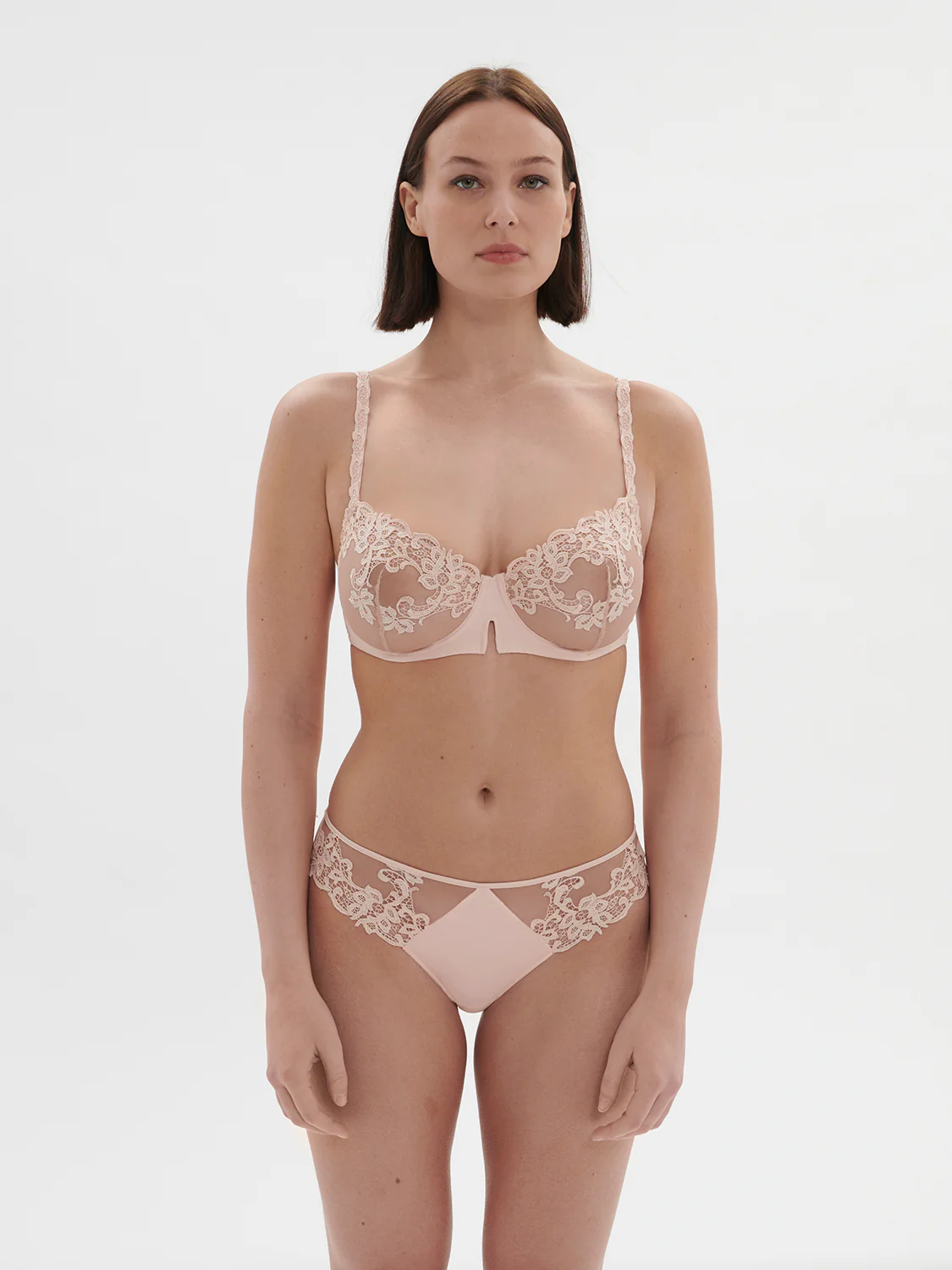Saga Sheer Demi - Blushing Pink - Image 4