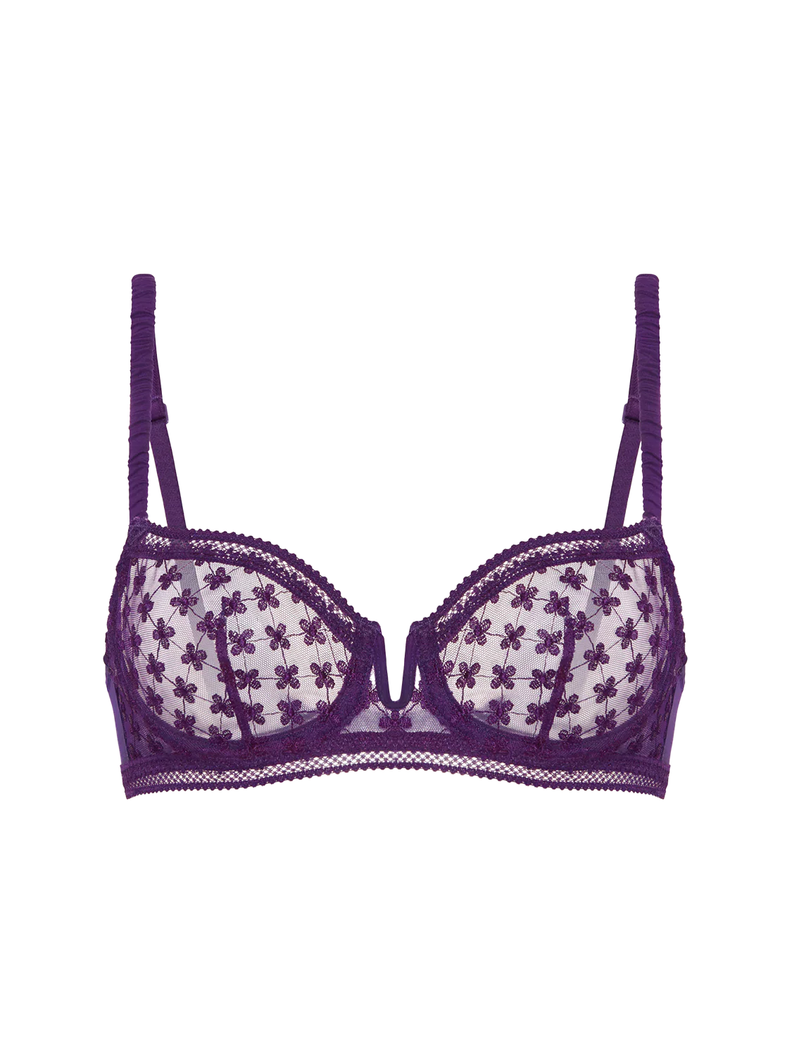Hortense Sheer Demi - Euphoria Purple - Image 12