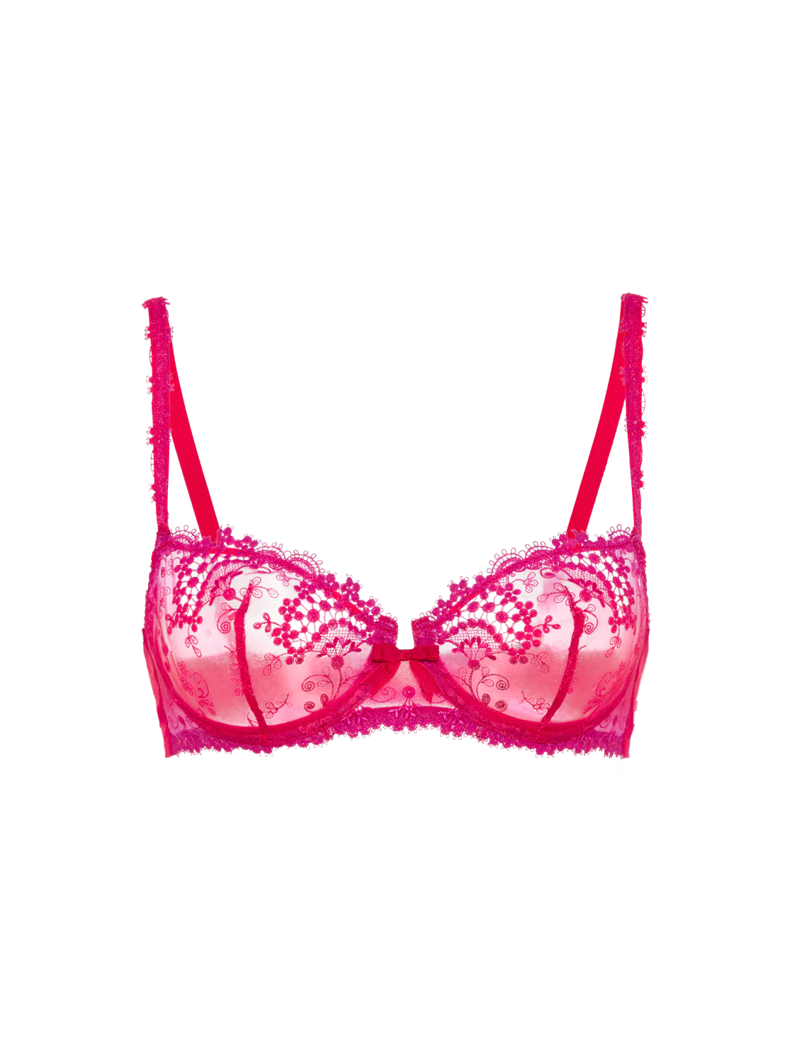 Wish Sheer Demi - Rainbow Red - Image 7
