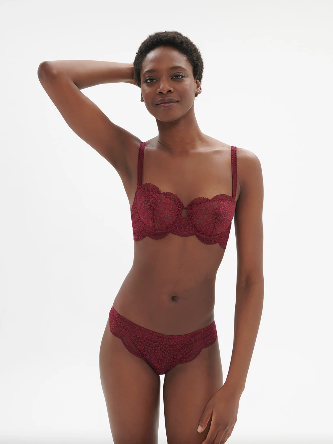 Karma Sheer Demi - Spinel Red - Image 5