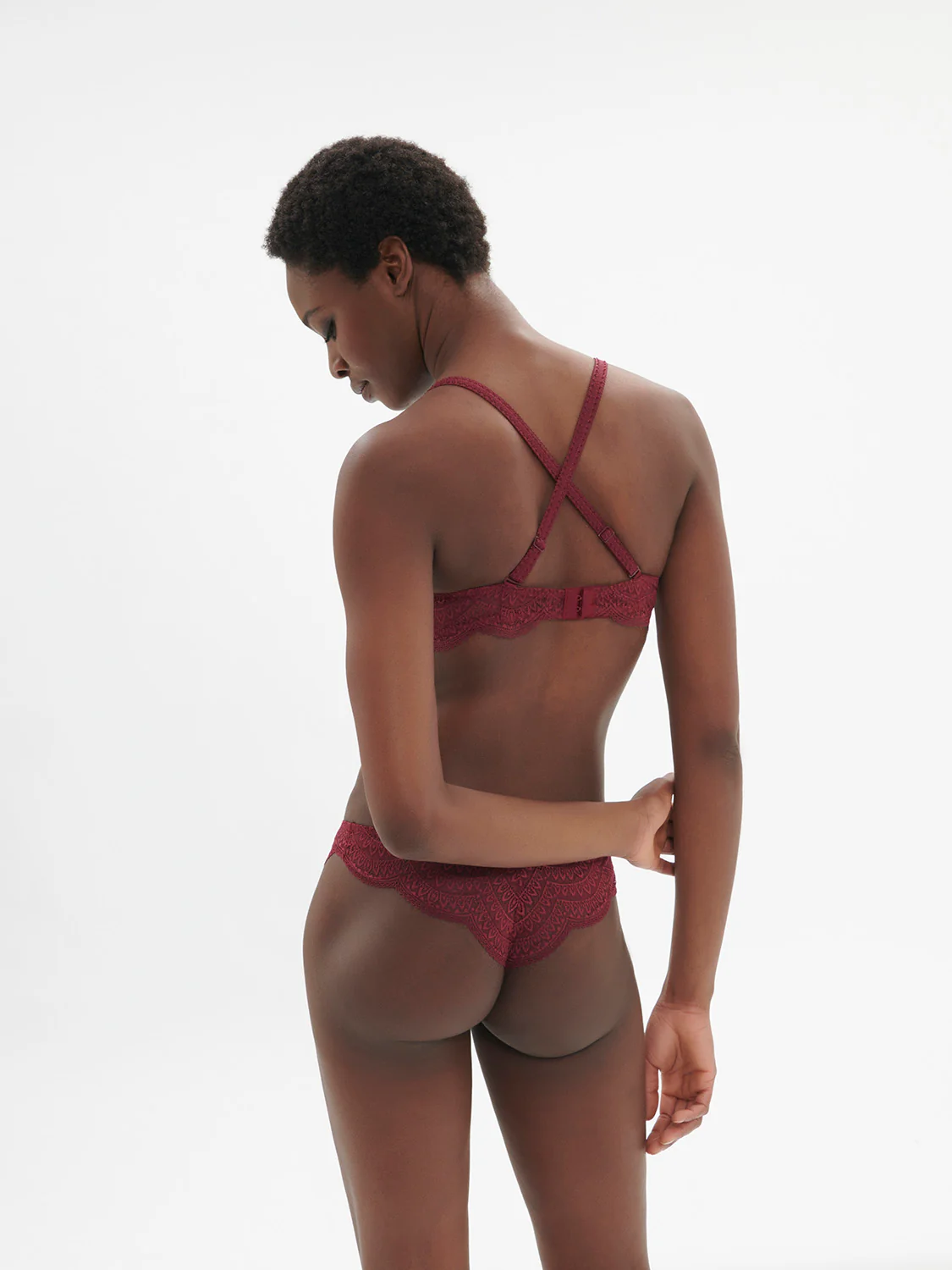 Karma Sheer Demi - Spinel Red - Image 7