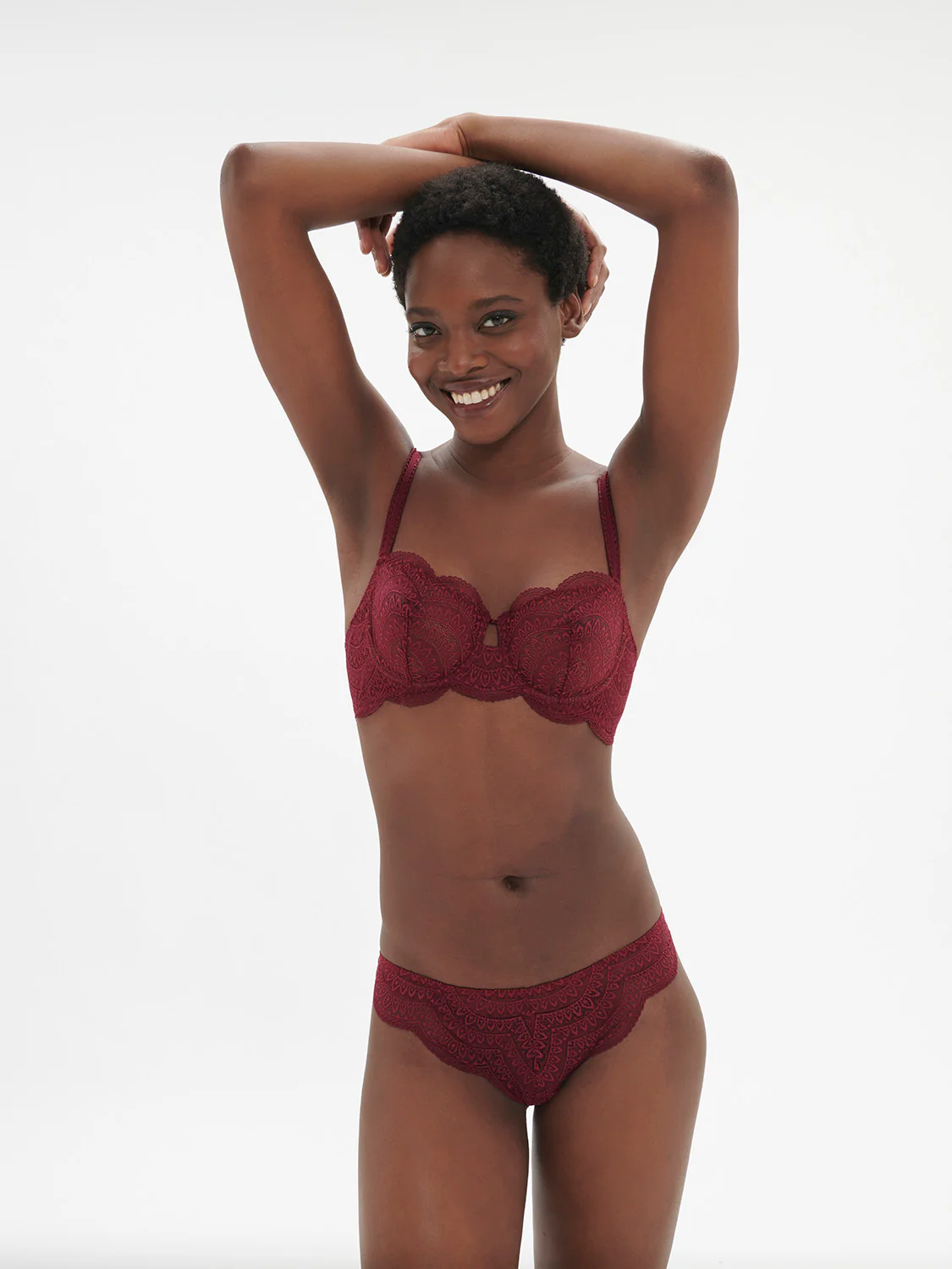 Karma Sheer Demi - Spinel Red - Image 8