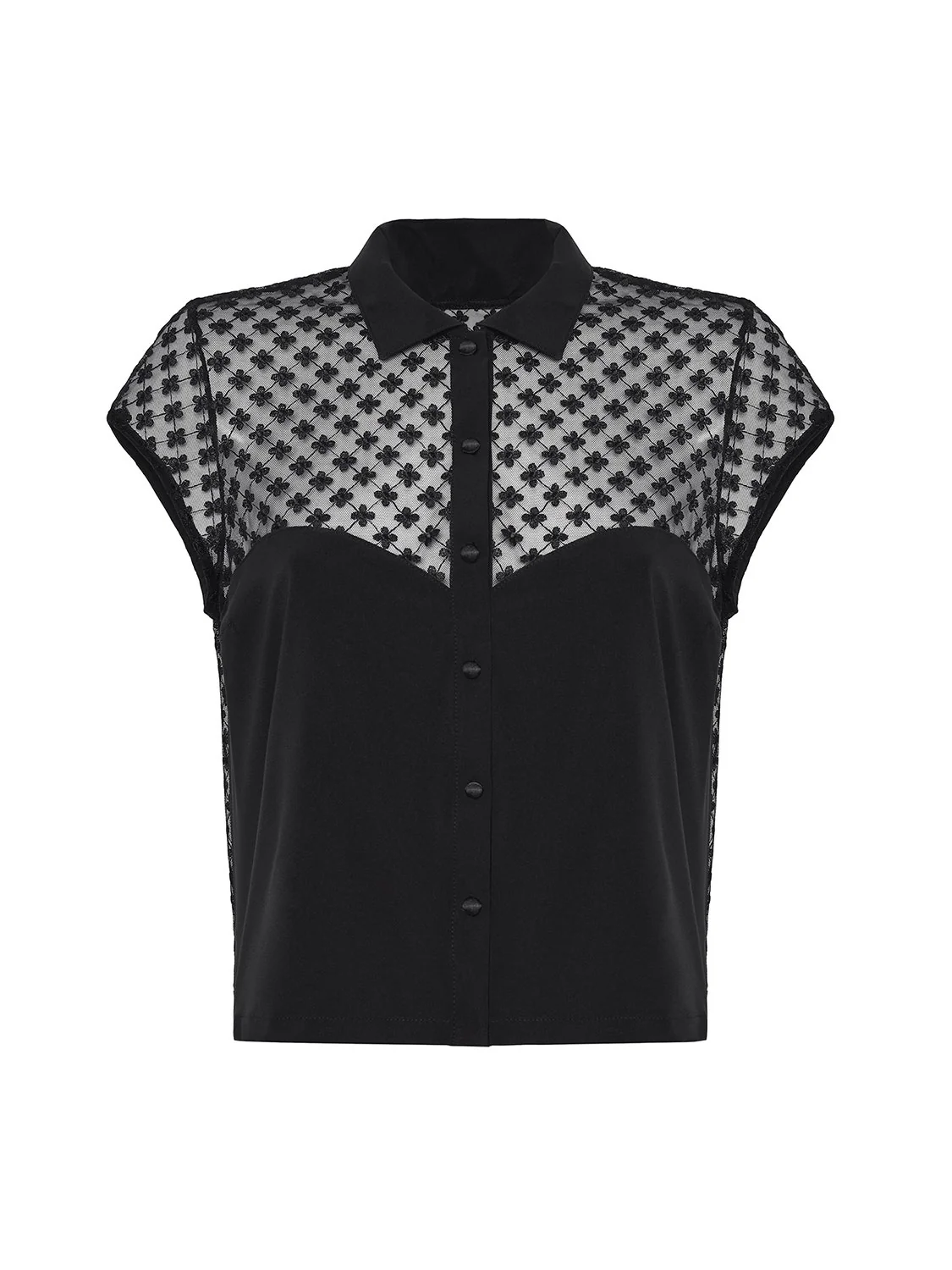 Hortense Top - Black - Image 14