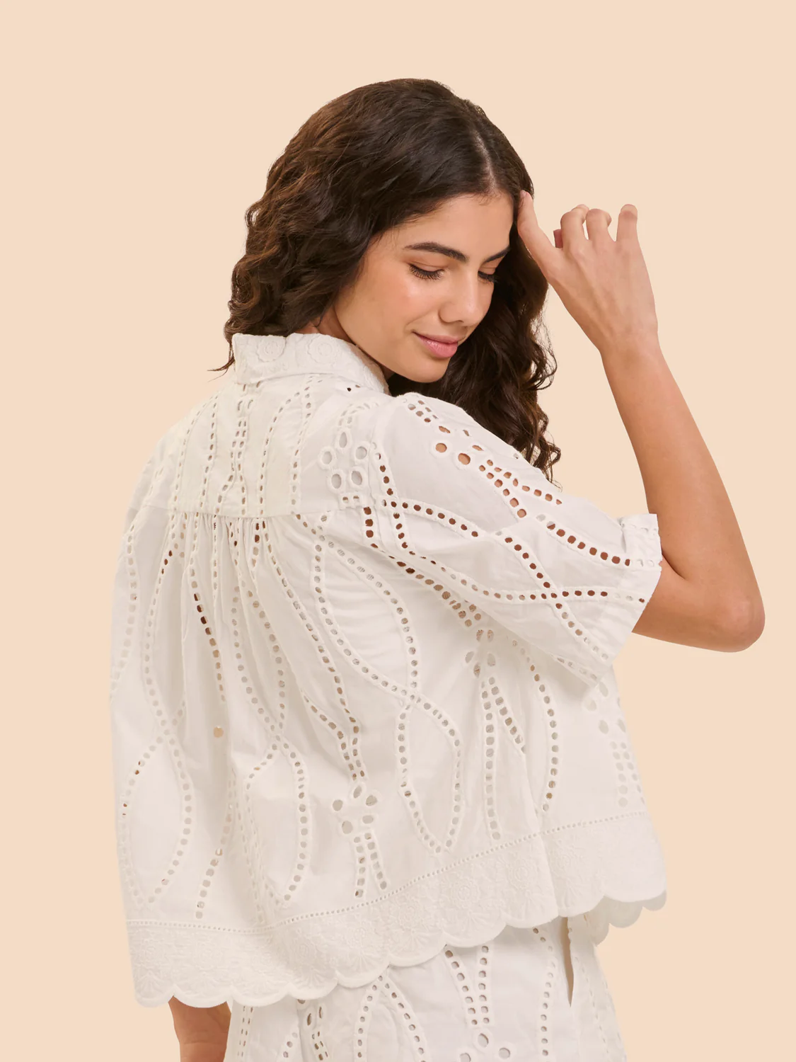 Jade Shirt - White - Image 3