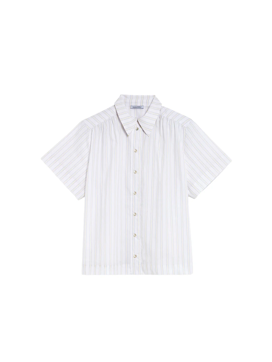 Anna Shirt - Yellow Stripes - Image 6