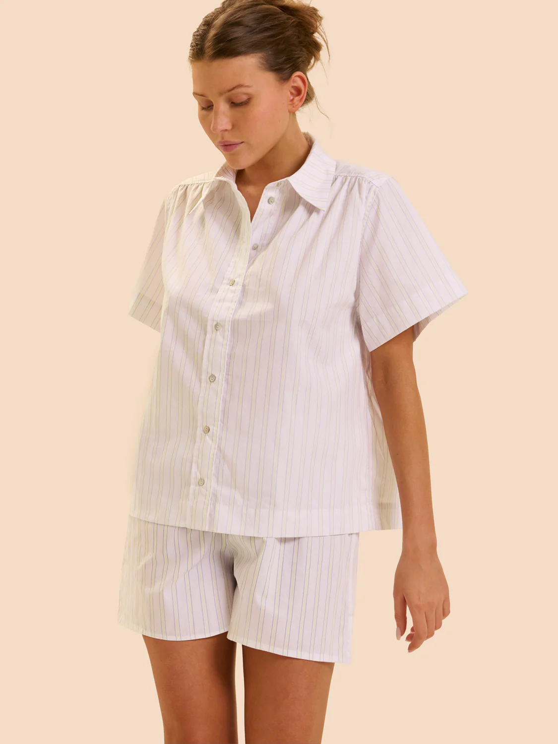 Anna Short - Yellow Stripes - Image 3