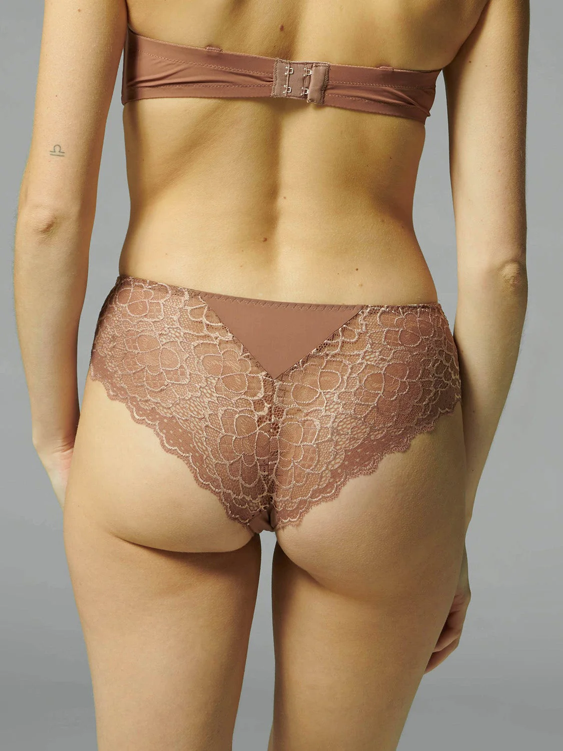 Caresse Boyshort - Coco Brown - Image 2