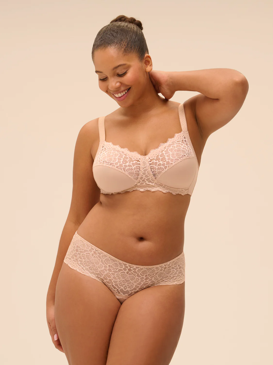 Caresse Boyshort - Peau Rose - Image 10