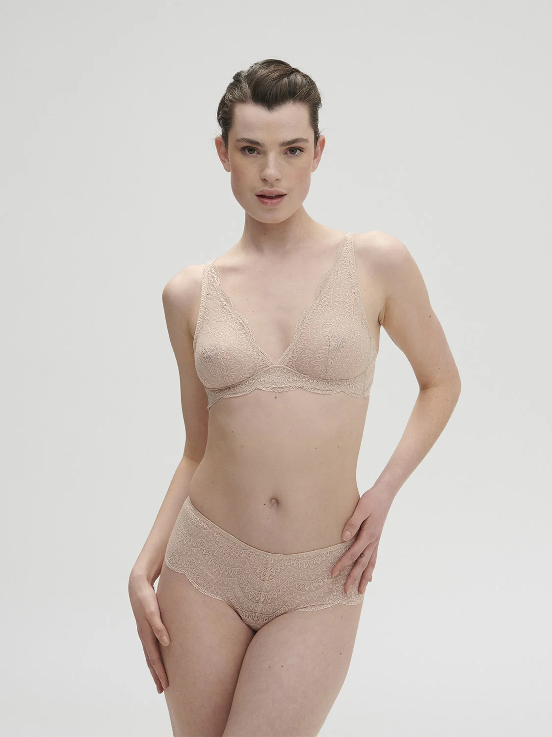 Karma Boyshort - Peau Rose - Image 3