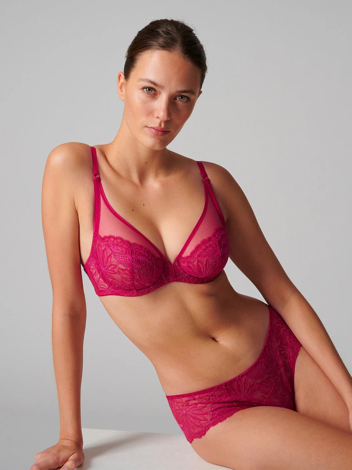 Exotica Boyshort - Raspberry - Image 6
