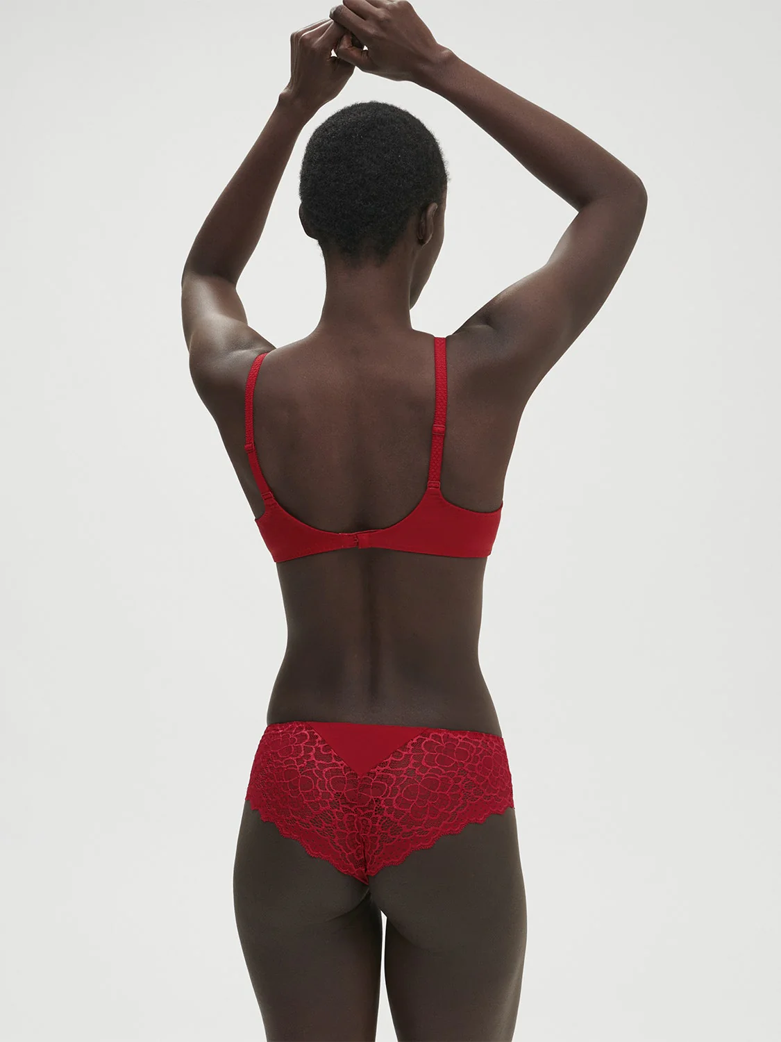 Caresse Boyshort - Tango Red - Image 8