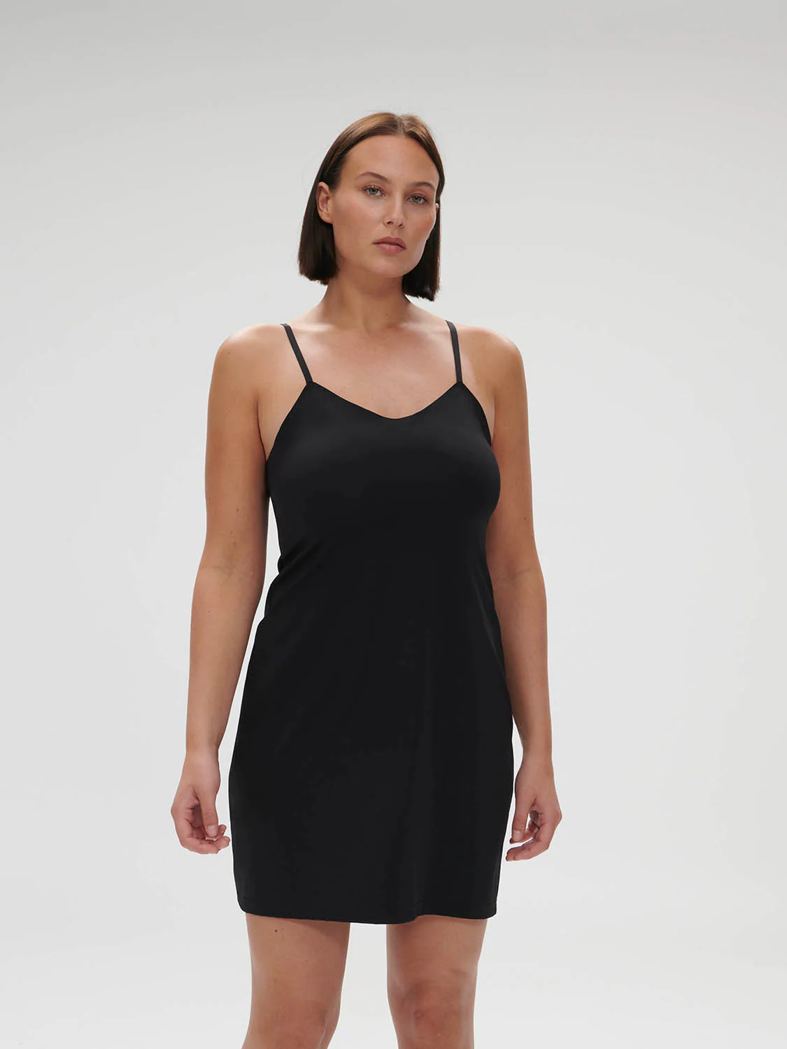 Essentiel Slip Dress - Black - Image 10