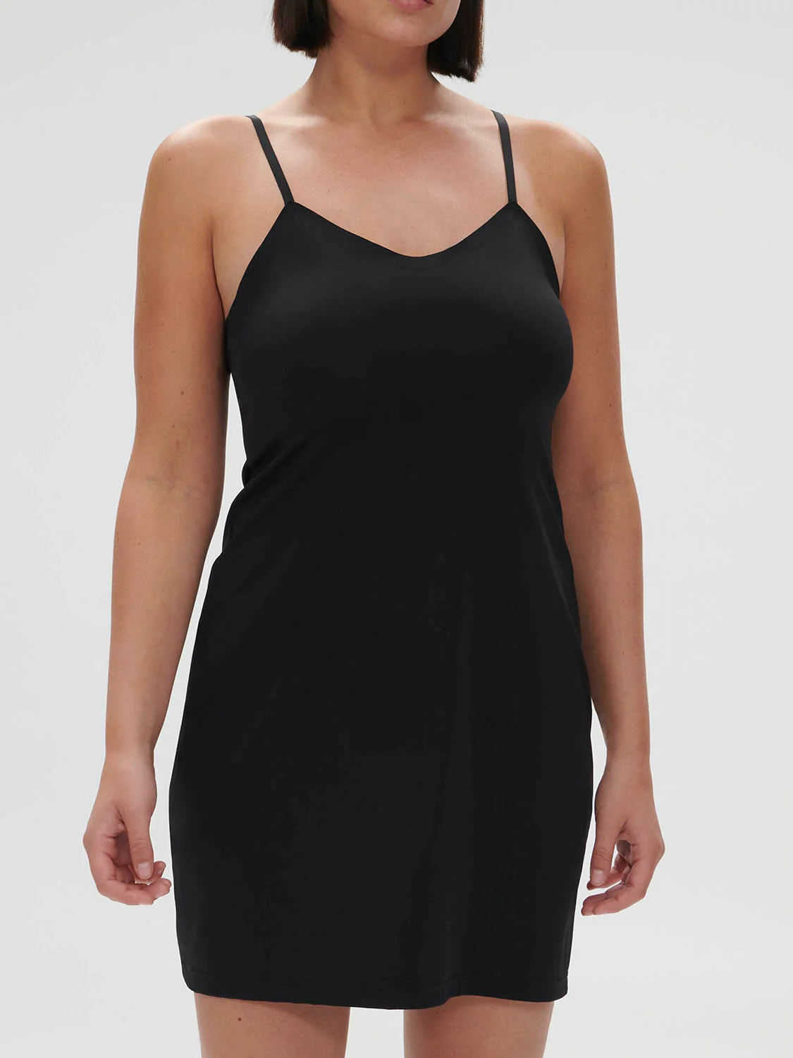 Essentiel Slip Dress - Black - Image 8