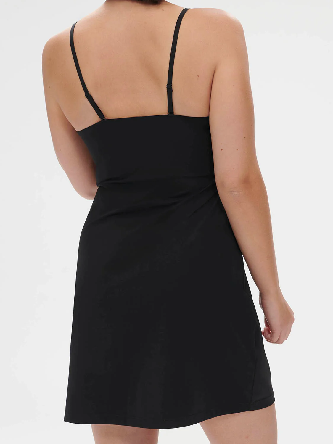 Essentiel Slip Dress - Black - Image 9