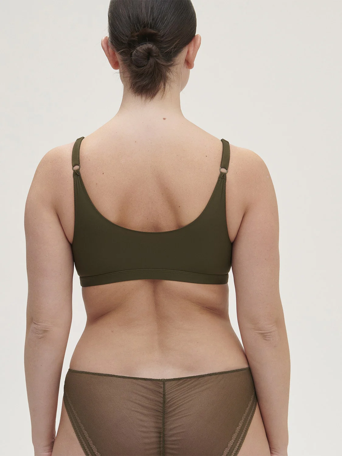 Olympe Triangle Bralette - Adventure Green - Image 4