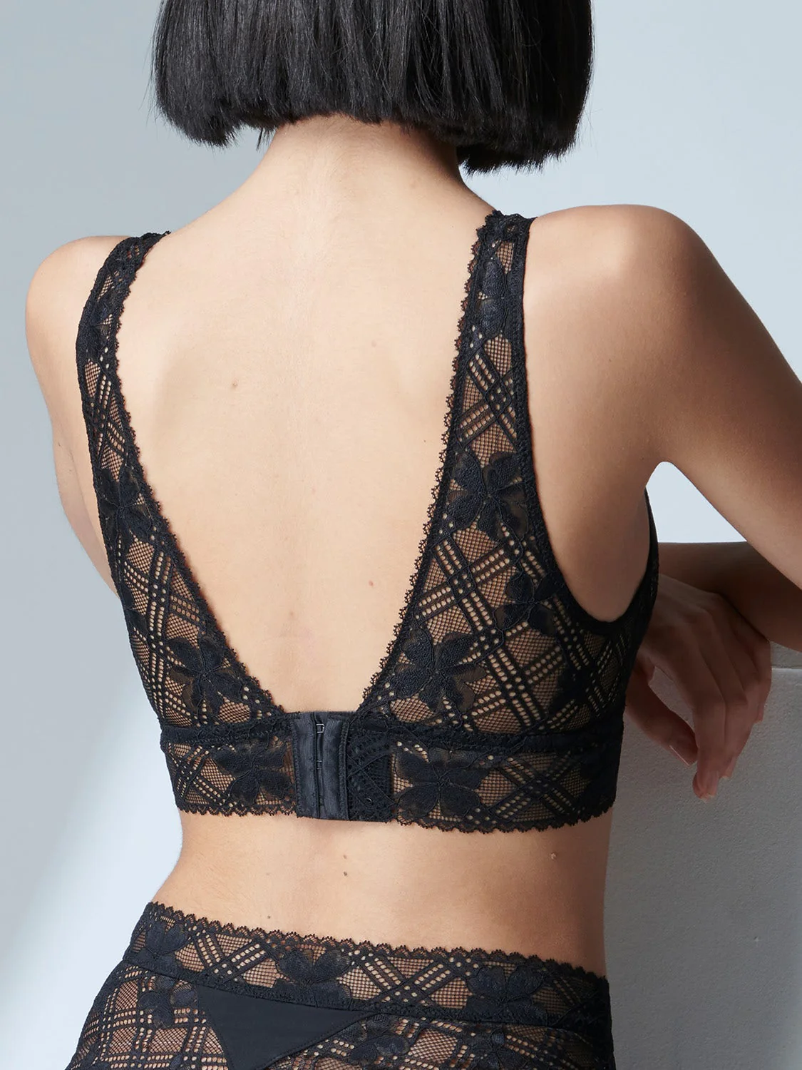 Victoire Bralette - Black - Image 2