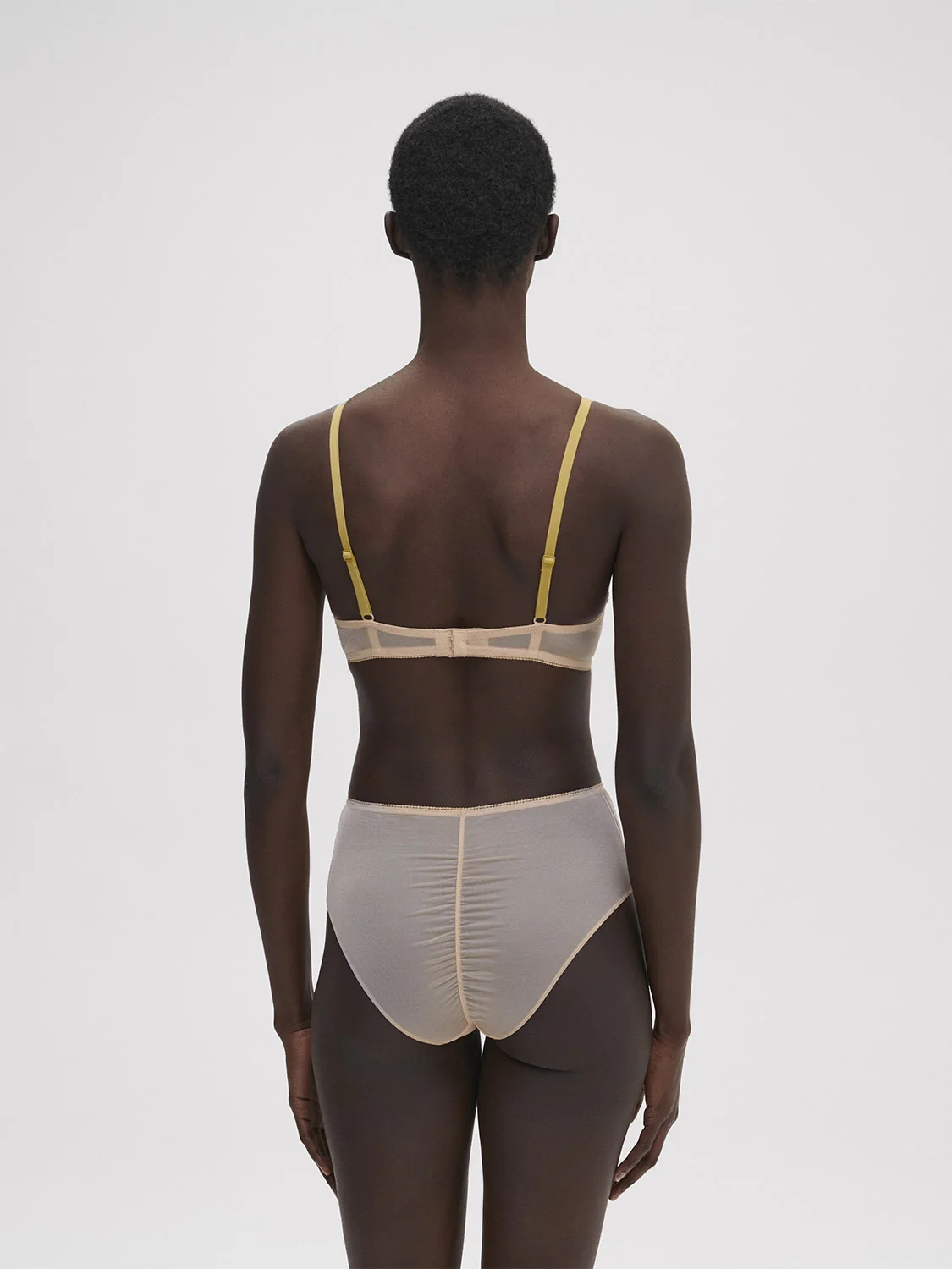 Adele Triangle Bralette - Ginger - Image 4