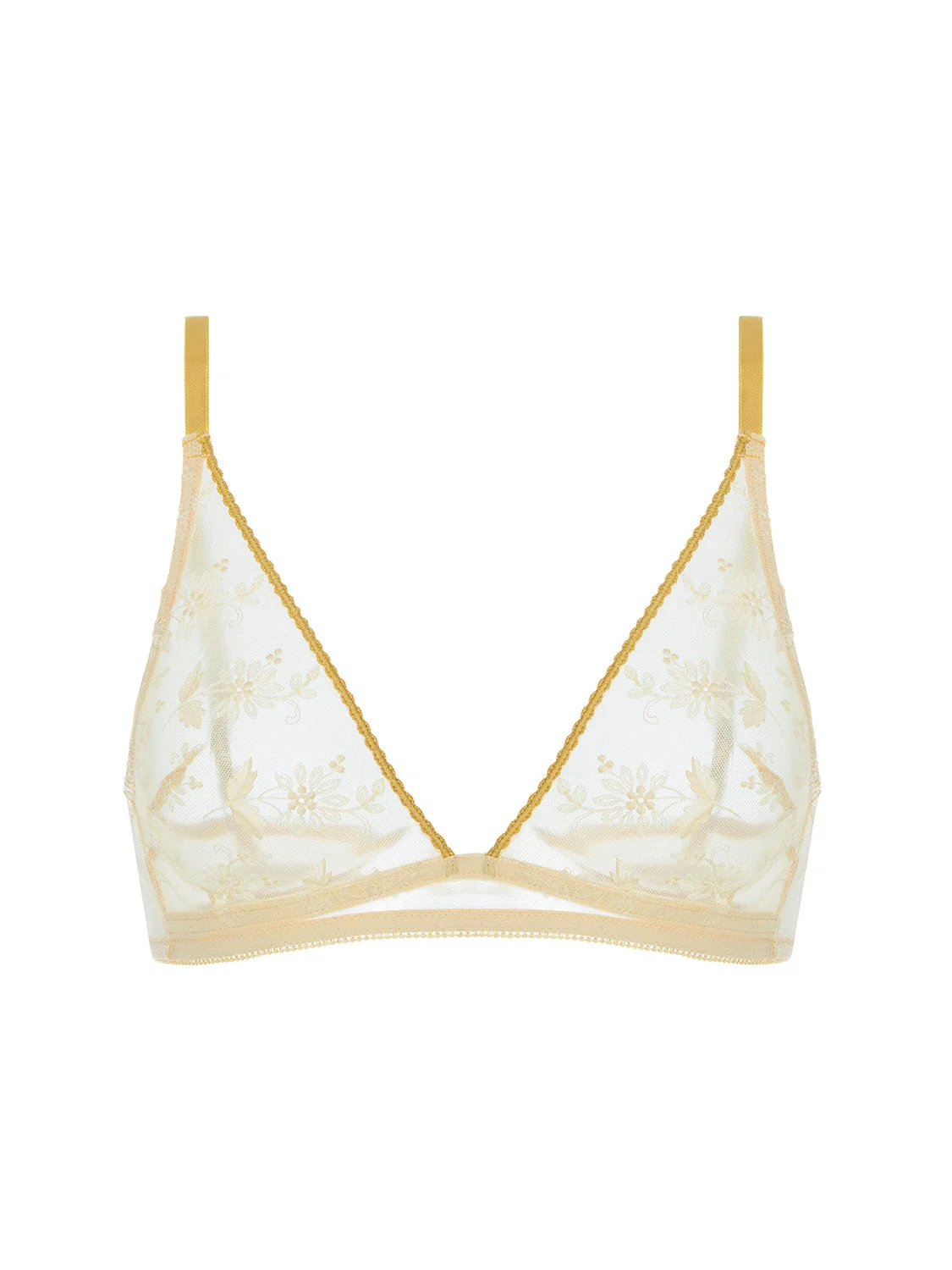 Adele Triangle Bralette - Ginger - Image 6