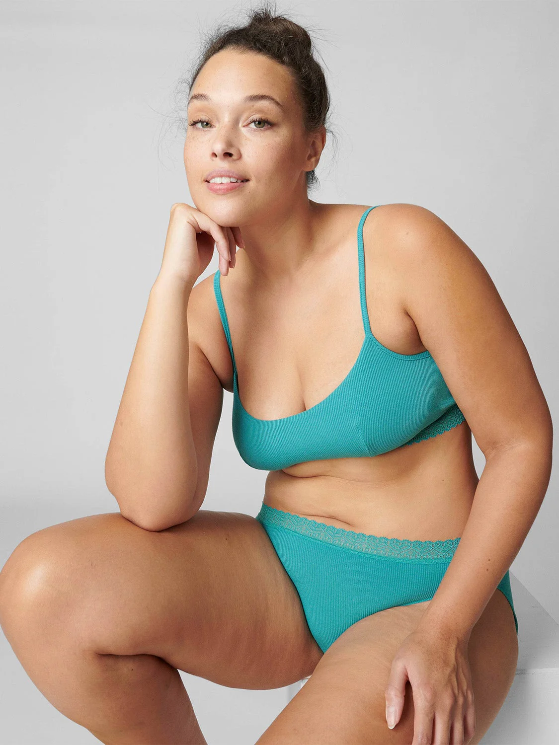 Eugenie Bralette - Saline Blue - Image 10