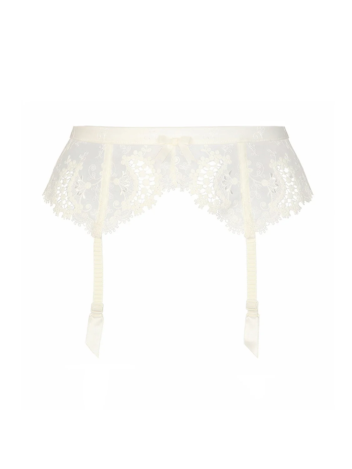 Wish Suspender Belt - Ivory - Image 6