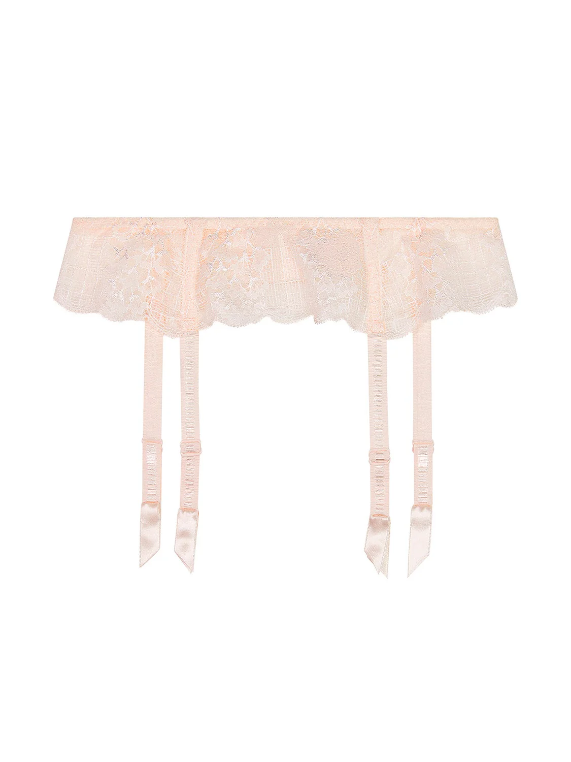 Reve Suspender Belt - Sakura Pink - Image 3