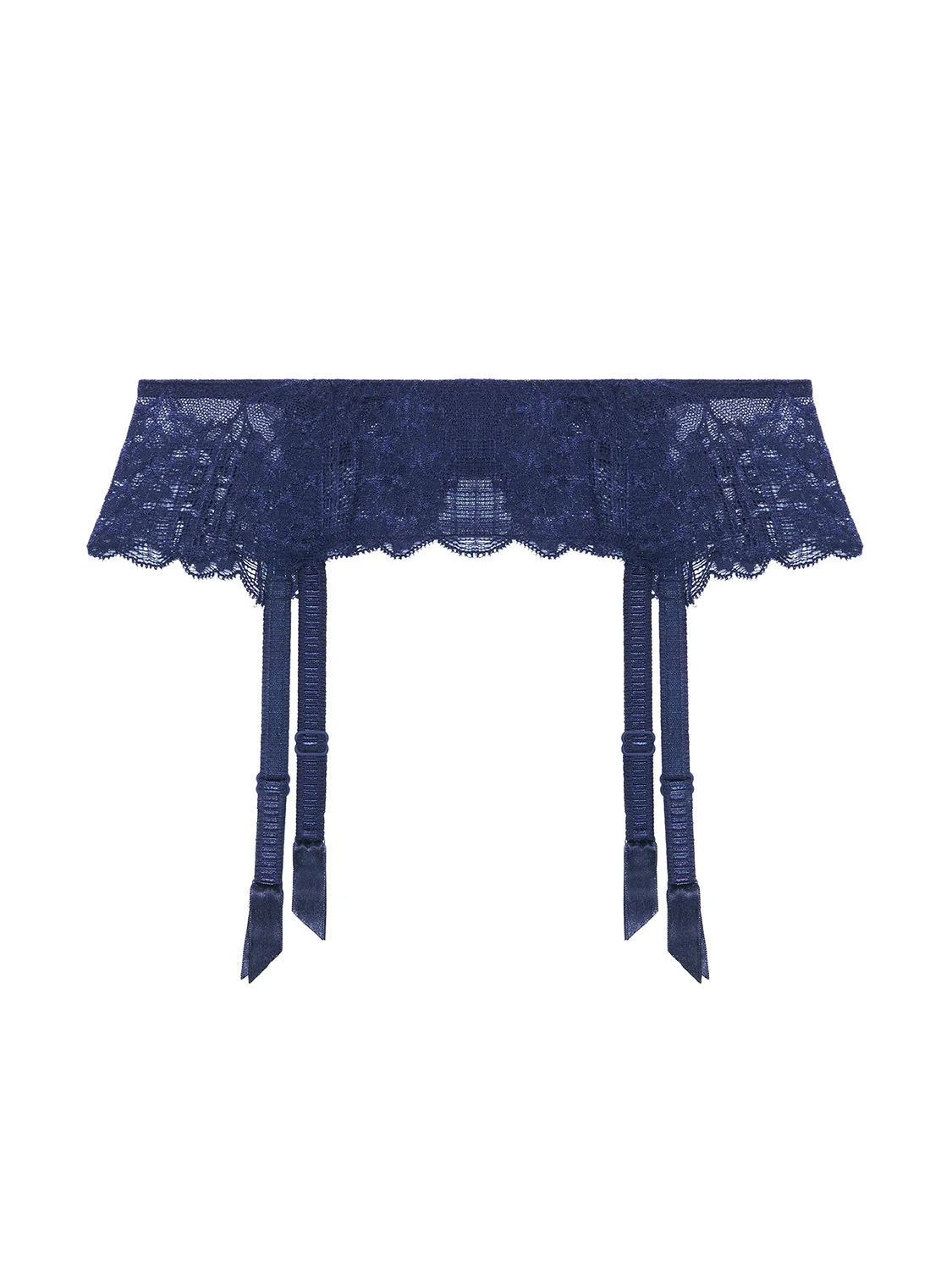 Reve Suspender Belt - Cosmic Blue - Image 5
