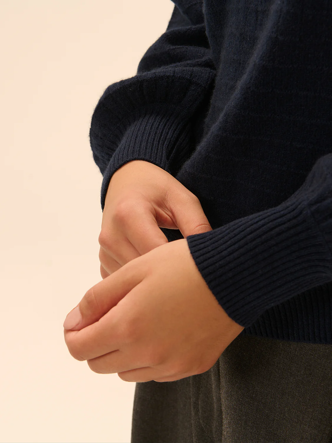 Maia Cashmere Sweater - Infinite Blue - Image 4