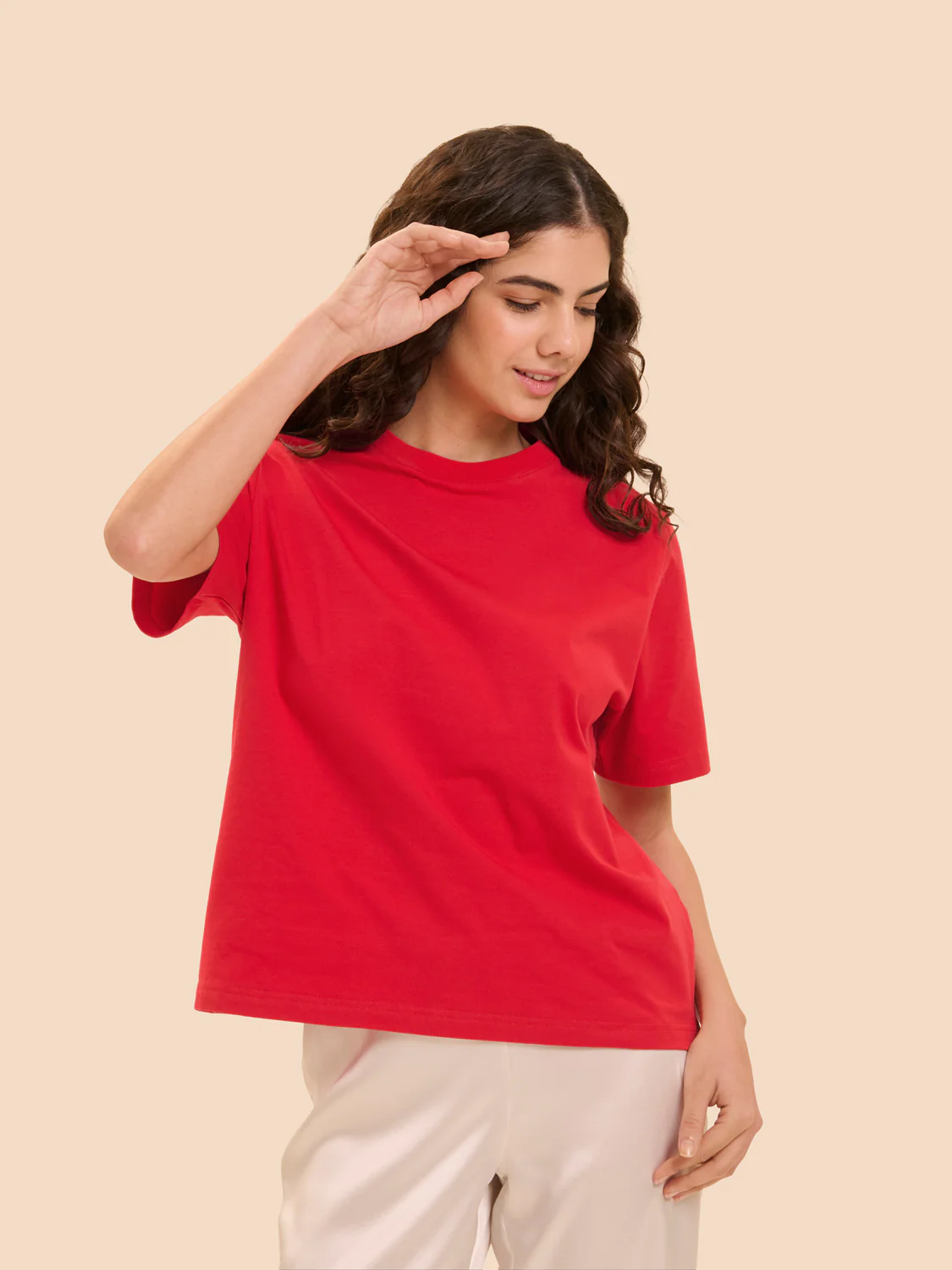 Romane T-Shirt - Flamingo - Image 3