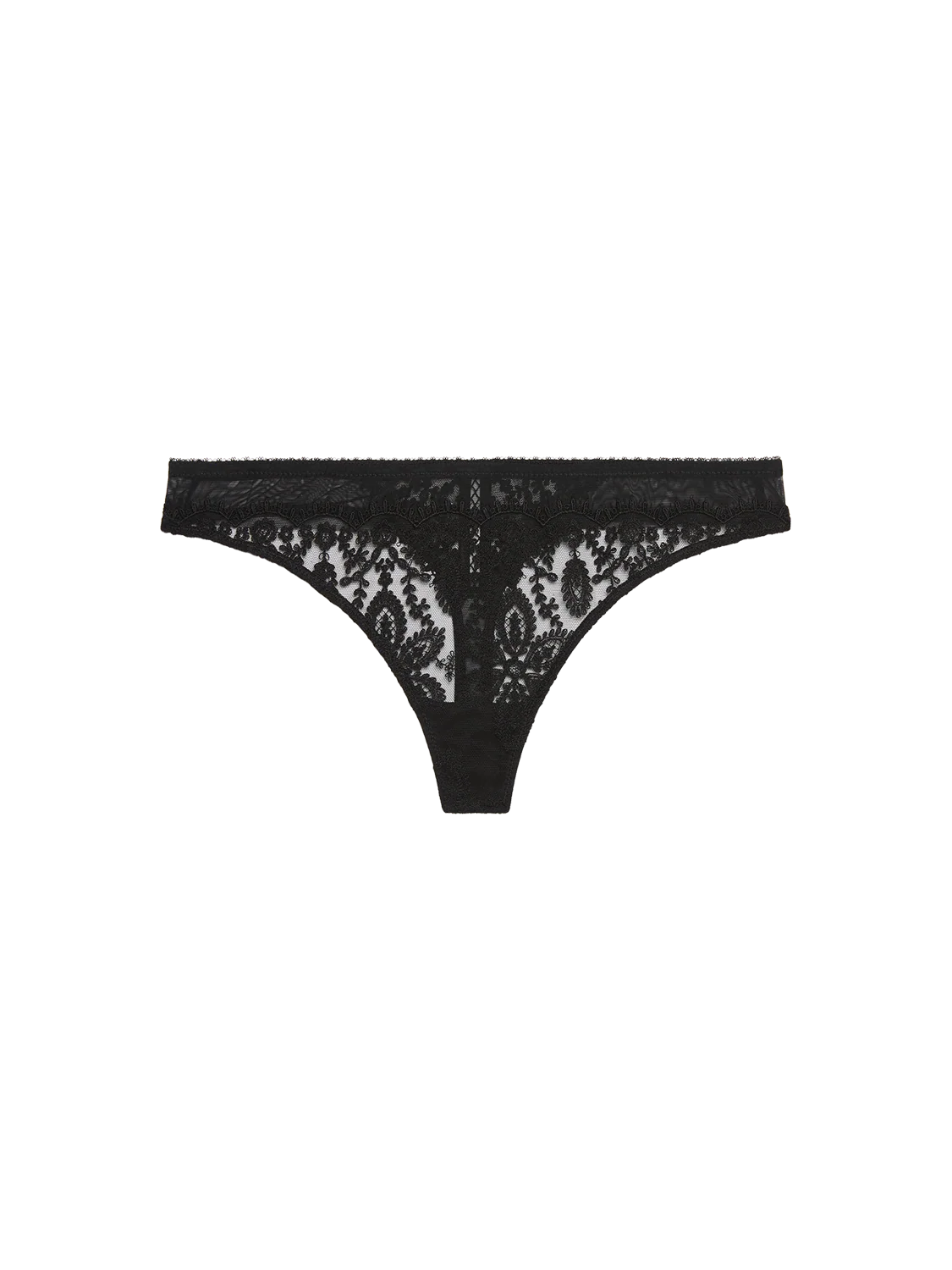 Precieuse Tanga - Black - Image 6