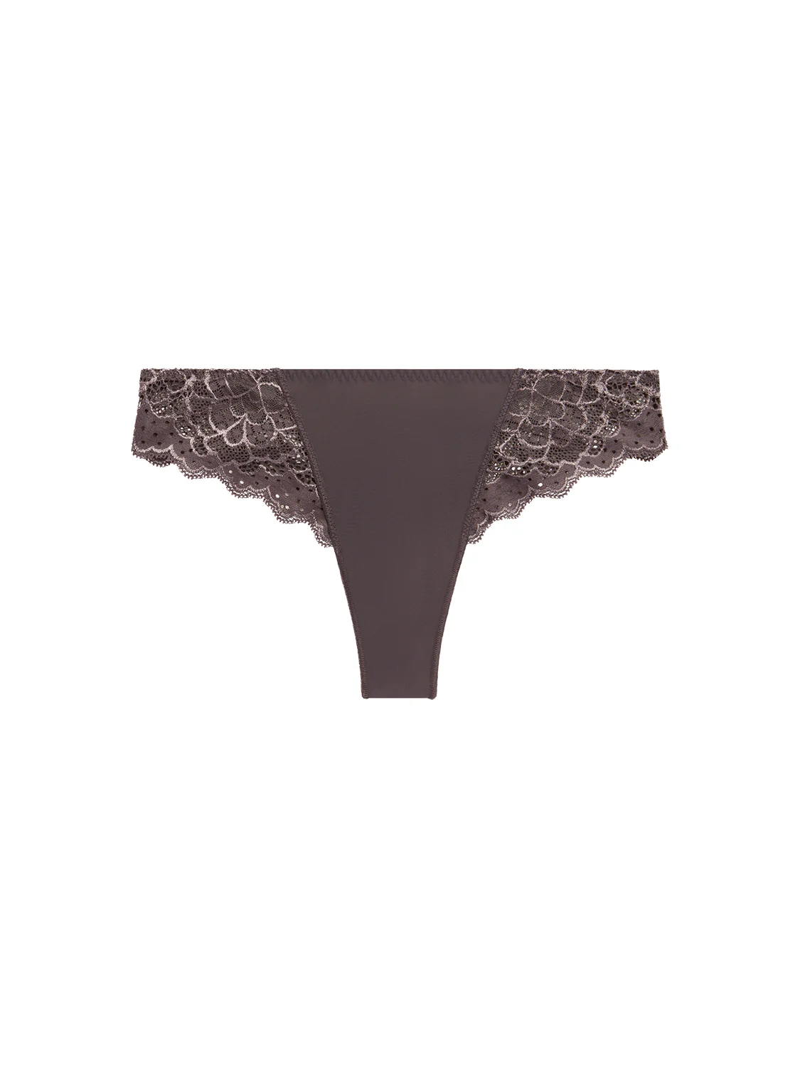 Caresse Tanga - Graphite Grey - Image 6