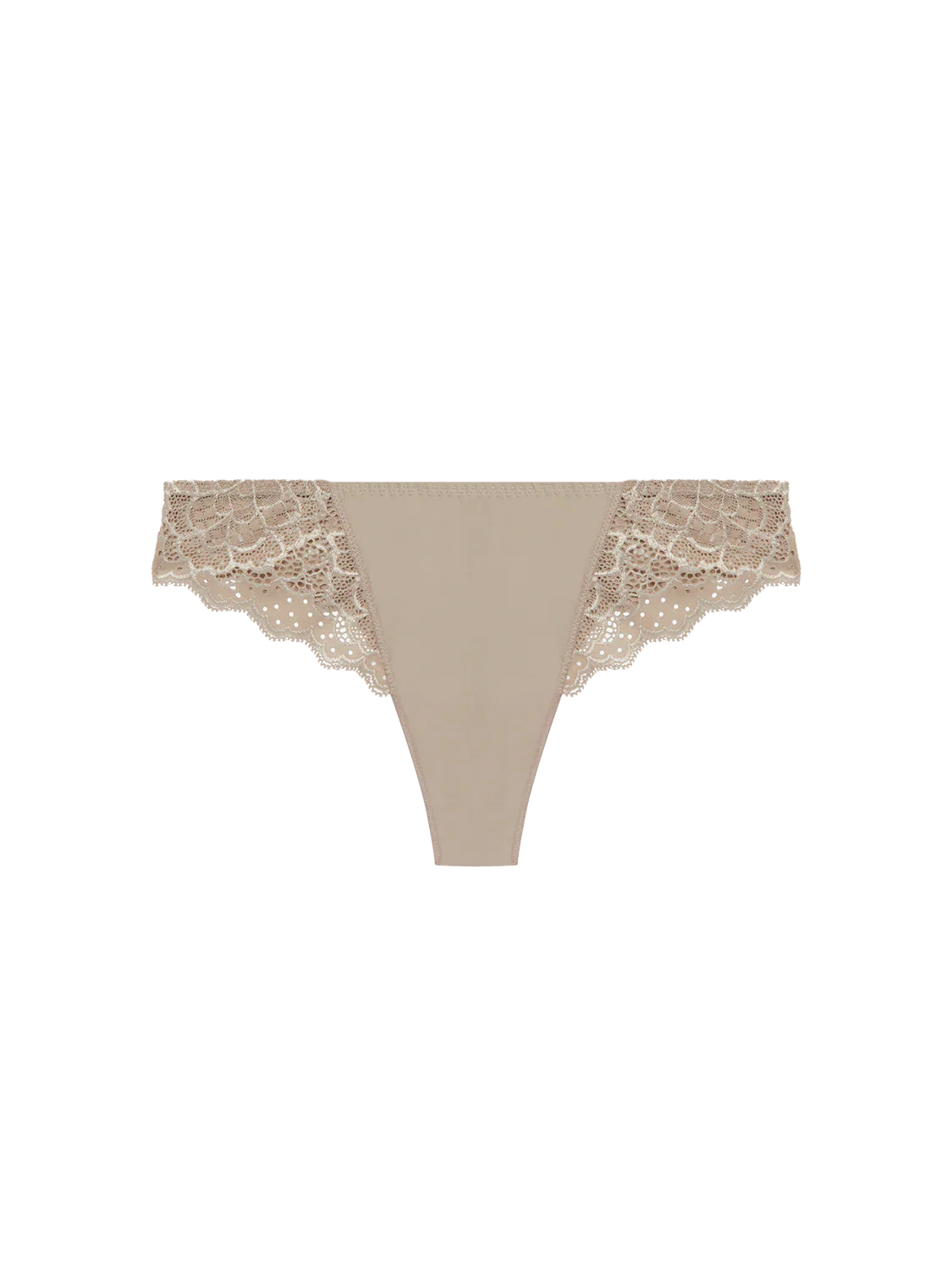 Caresse Tanga - Greige - Image 5