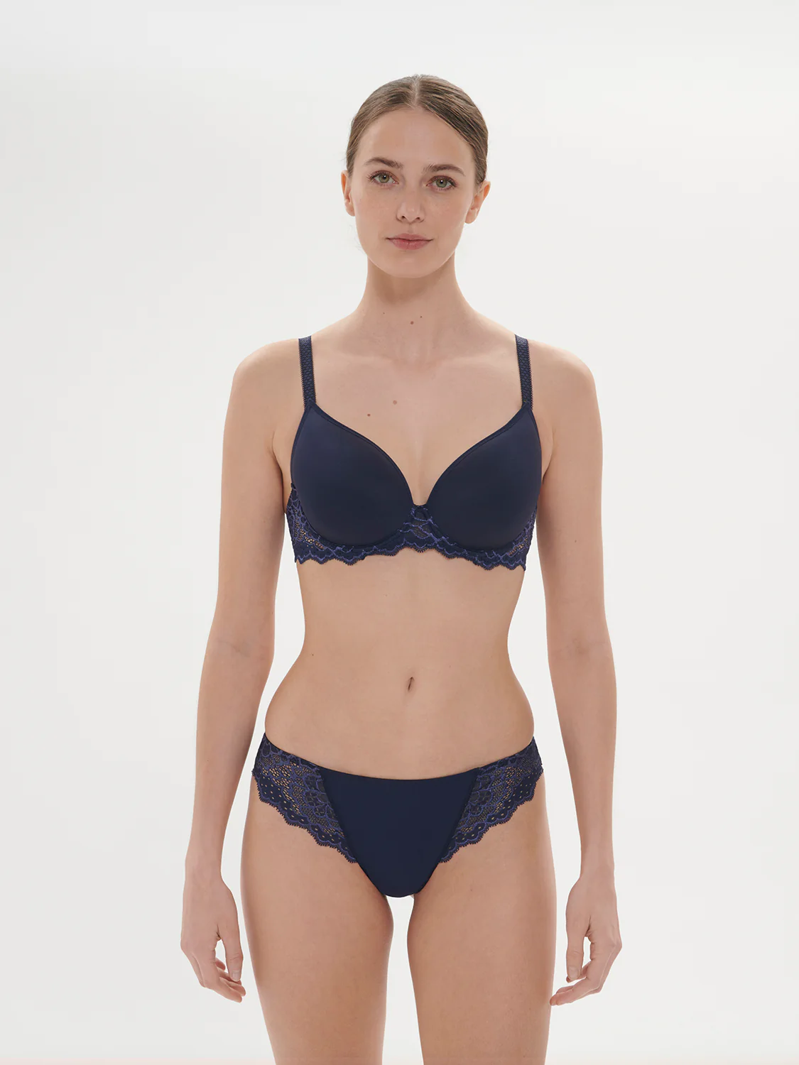 Caresse Tanga - Ink Blue - Image 3