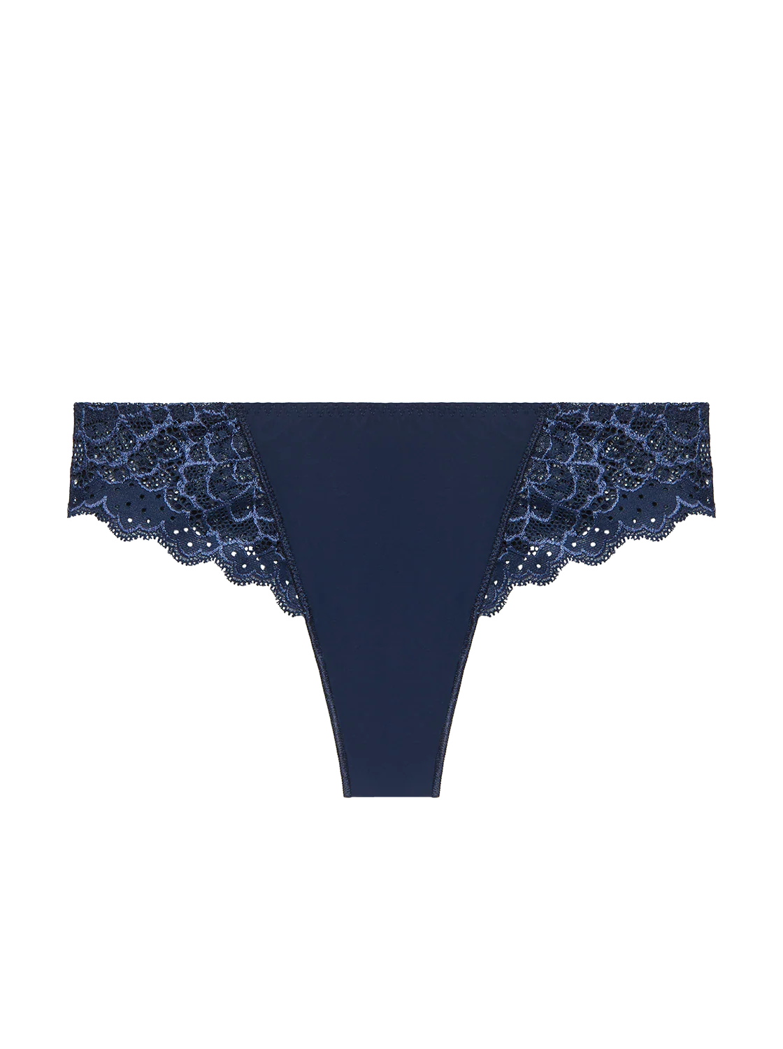 Caresse Tanga - Ink Blue - Image 6